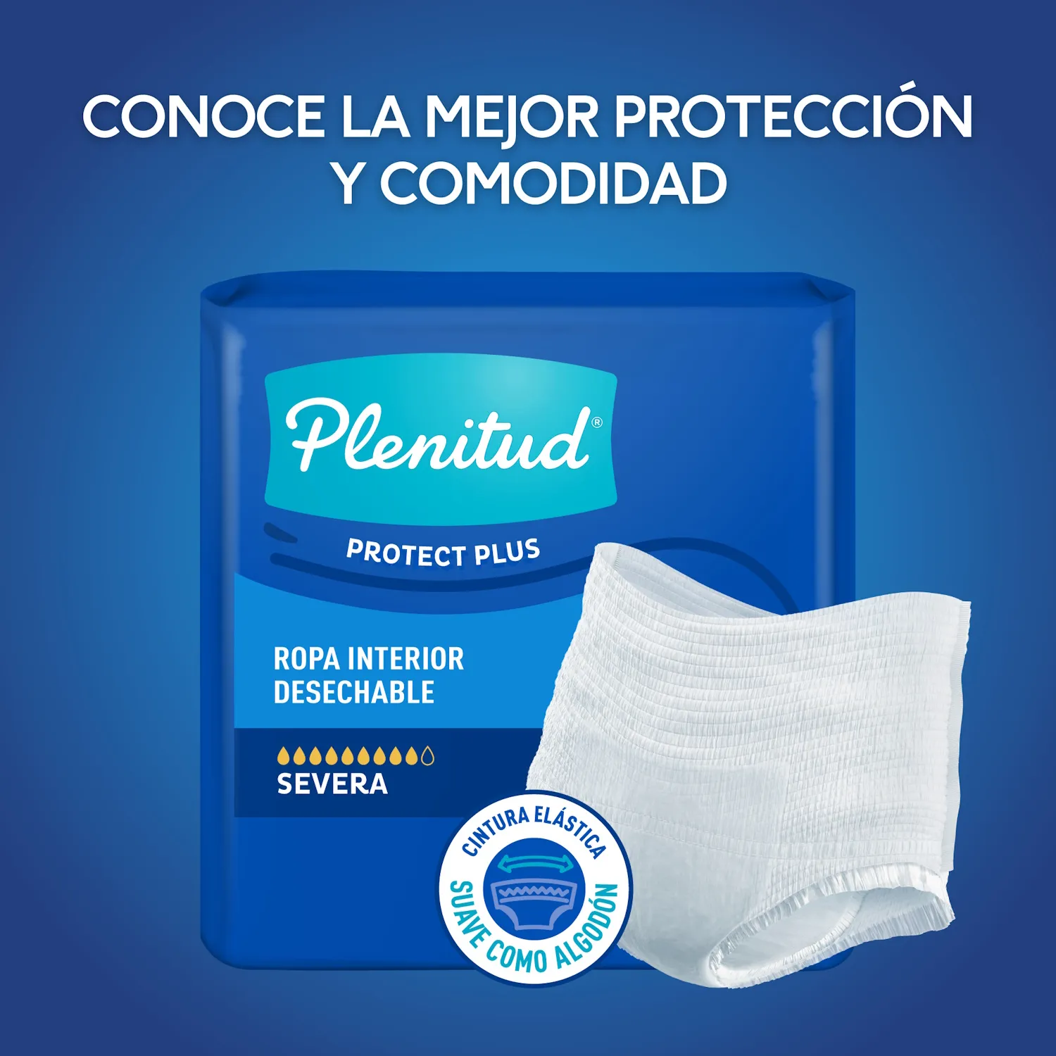 Pants Desechables Adulto Plenitud Protect Plus G/xg 8u