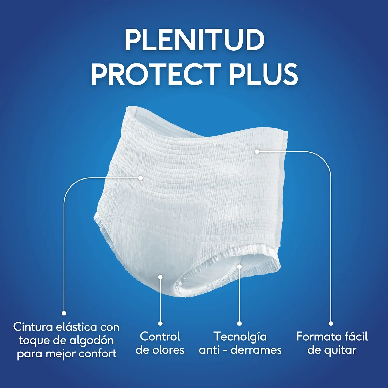 Pants Desechables Adulto Plenitud Protect Plus G/xg 8u