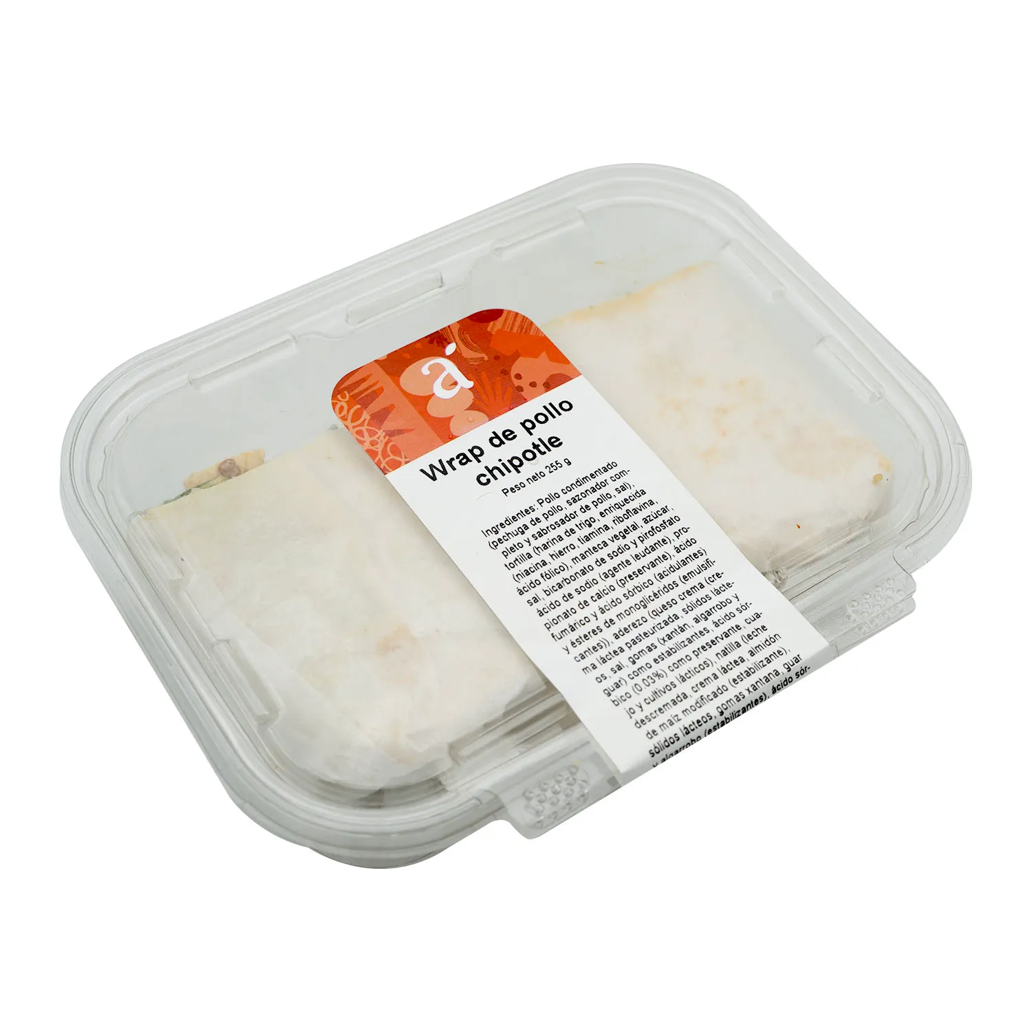 Wrap De Pollo Chipotle Auto Mercado Unidad 255 G