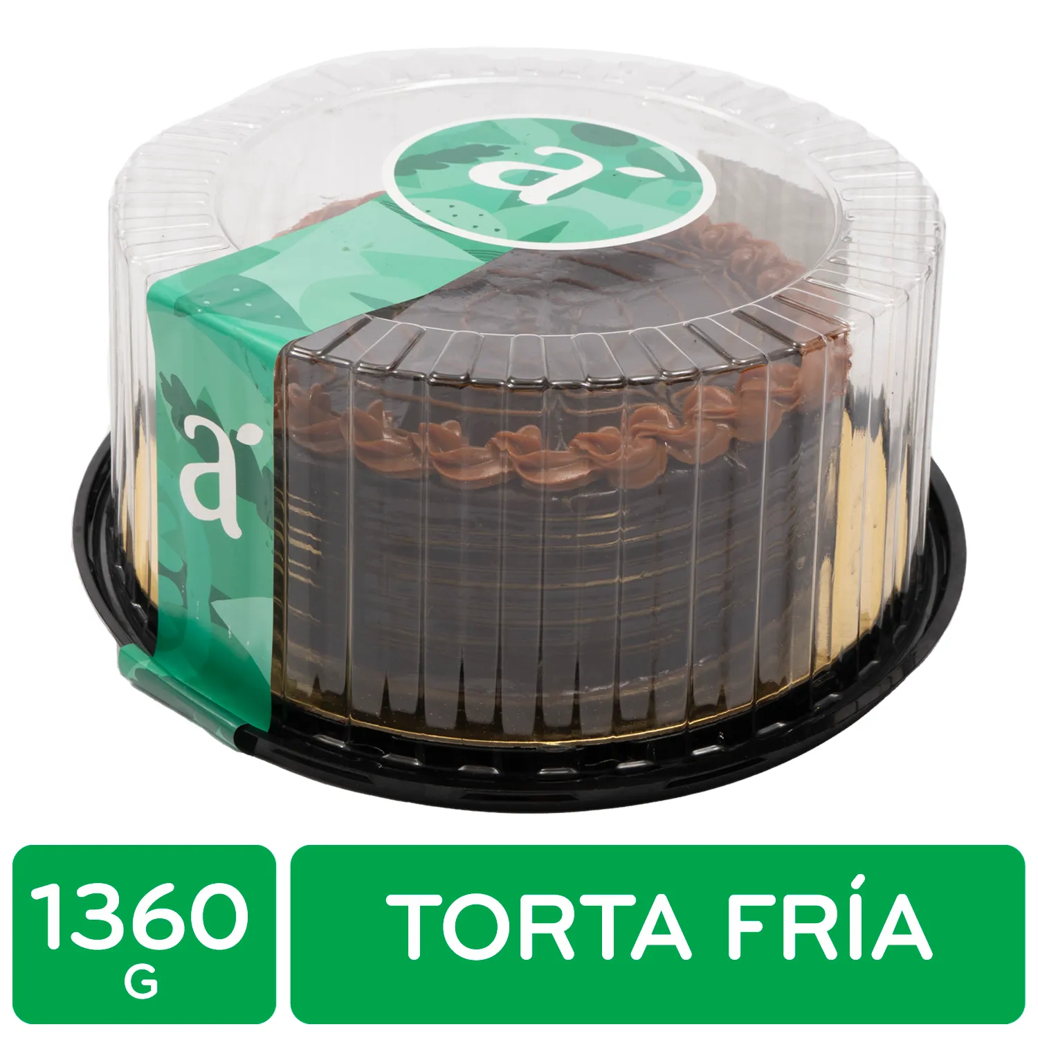 Torta Chocolate Brownie Grande Auto Mercado Empaque 1360 G