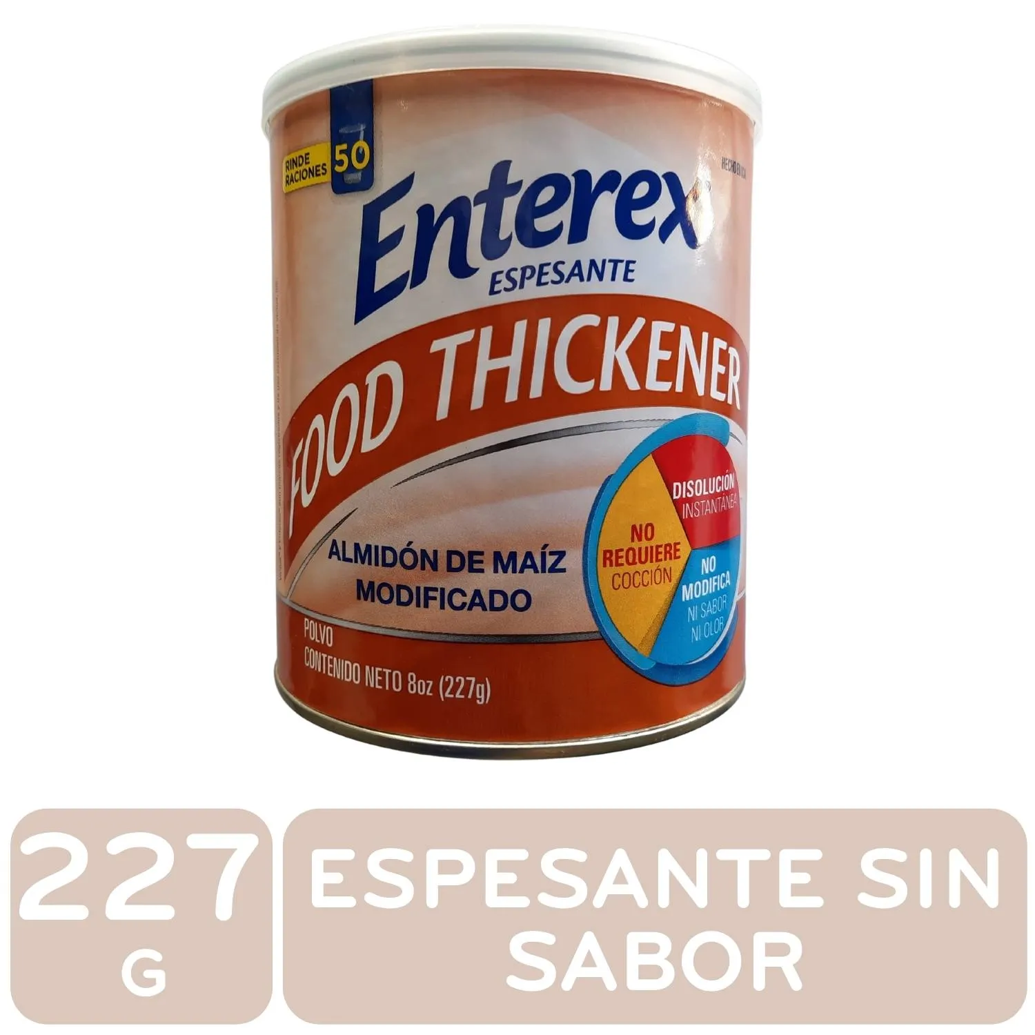 Complemento Polvo Alimenticio Enterex Lata 227 G