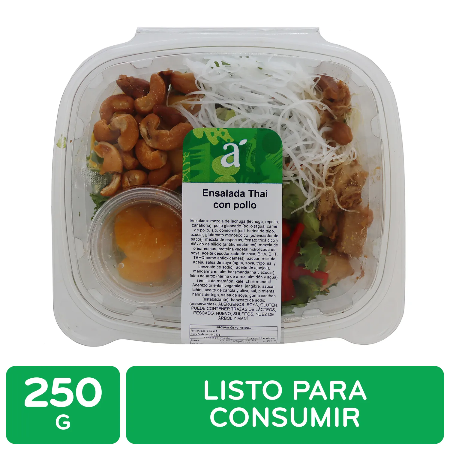 Ensalada De Lechuga Thai Auto Mercado Unidad 255 G