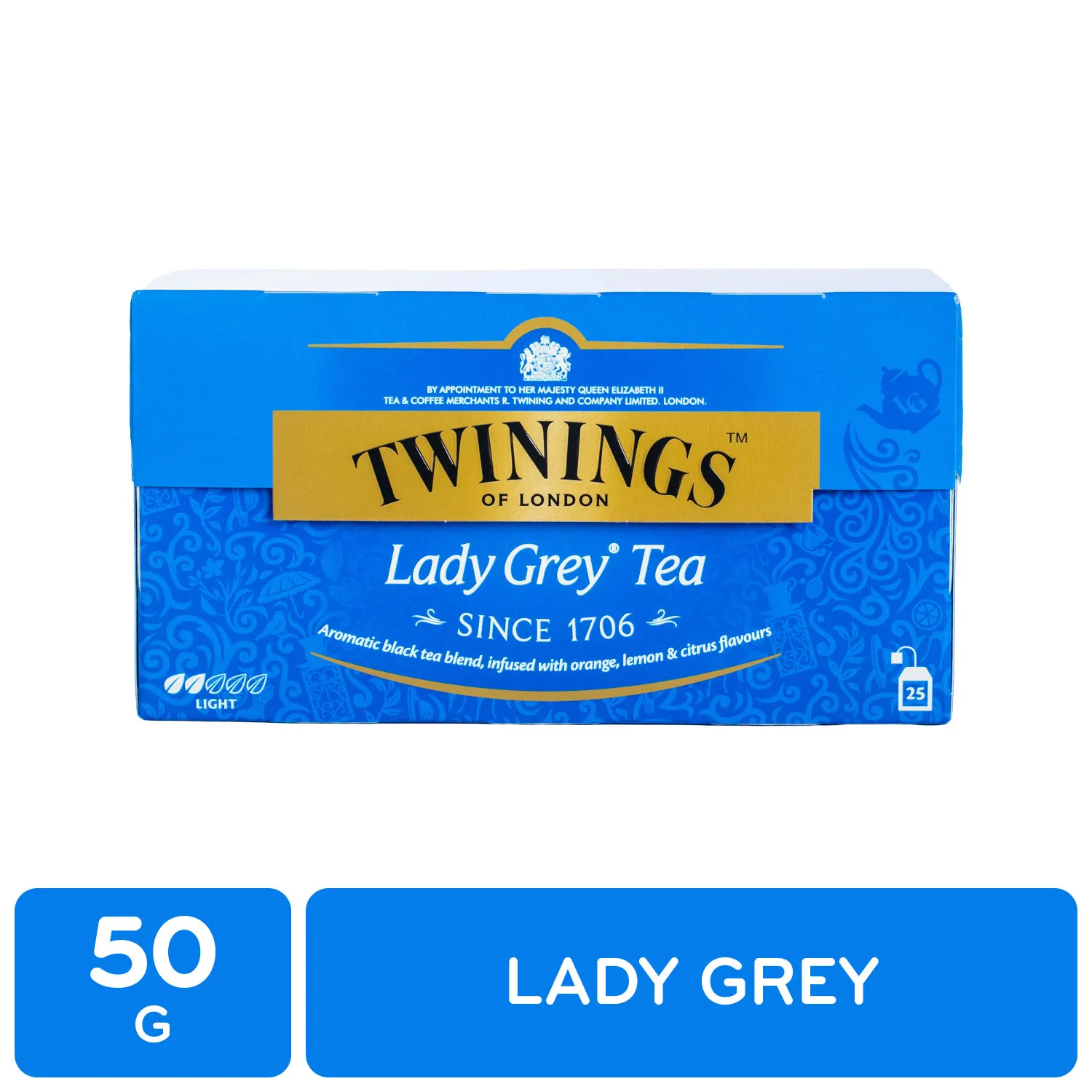 Te Negro Lady Grey Twining Caja 50 G