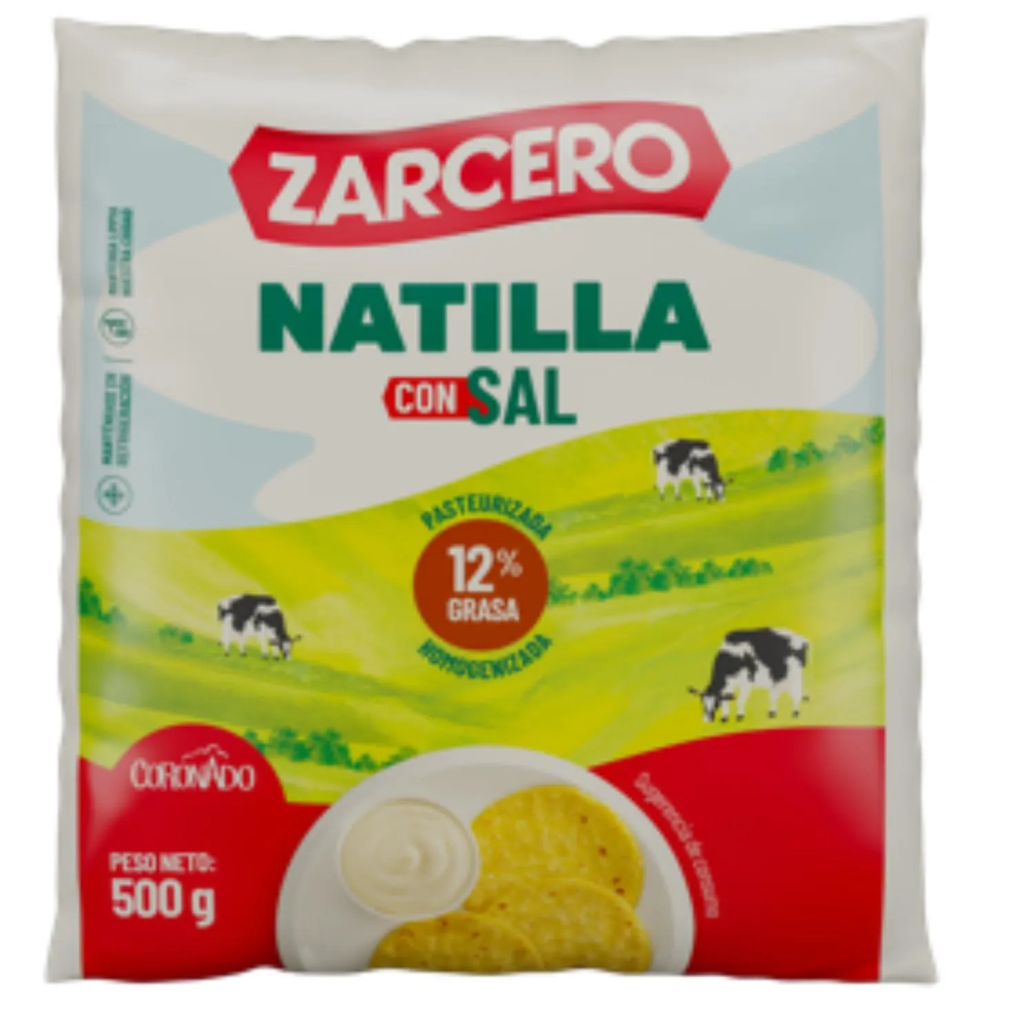 Natilla Con Sal Zarcero Paquete 700 G