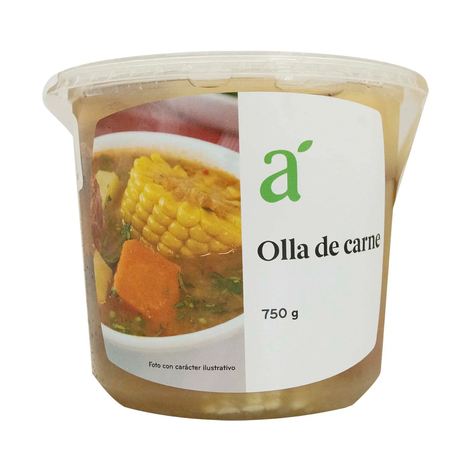 Sopa Olla De Carne Auto Mercado Unidad 750 G