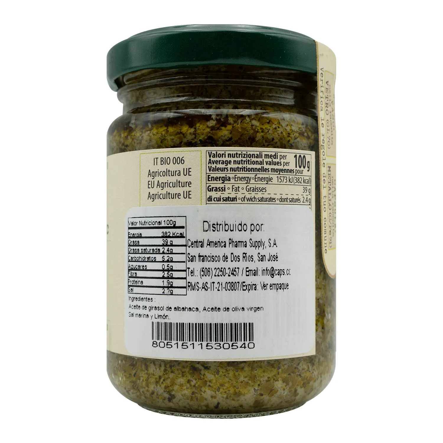 Pesto Albahaca Il Cipressino