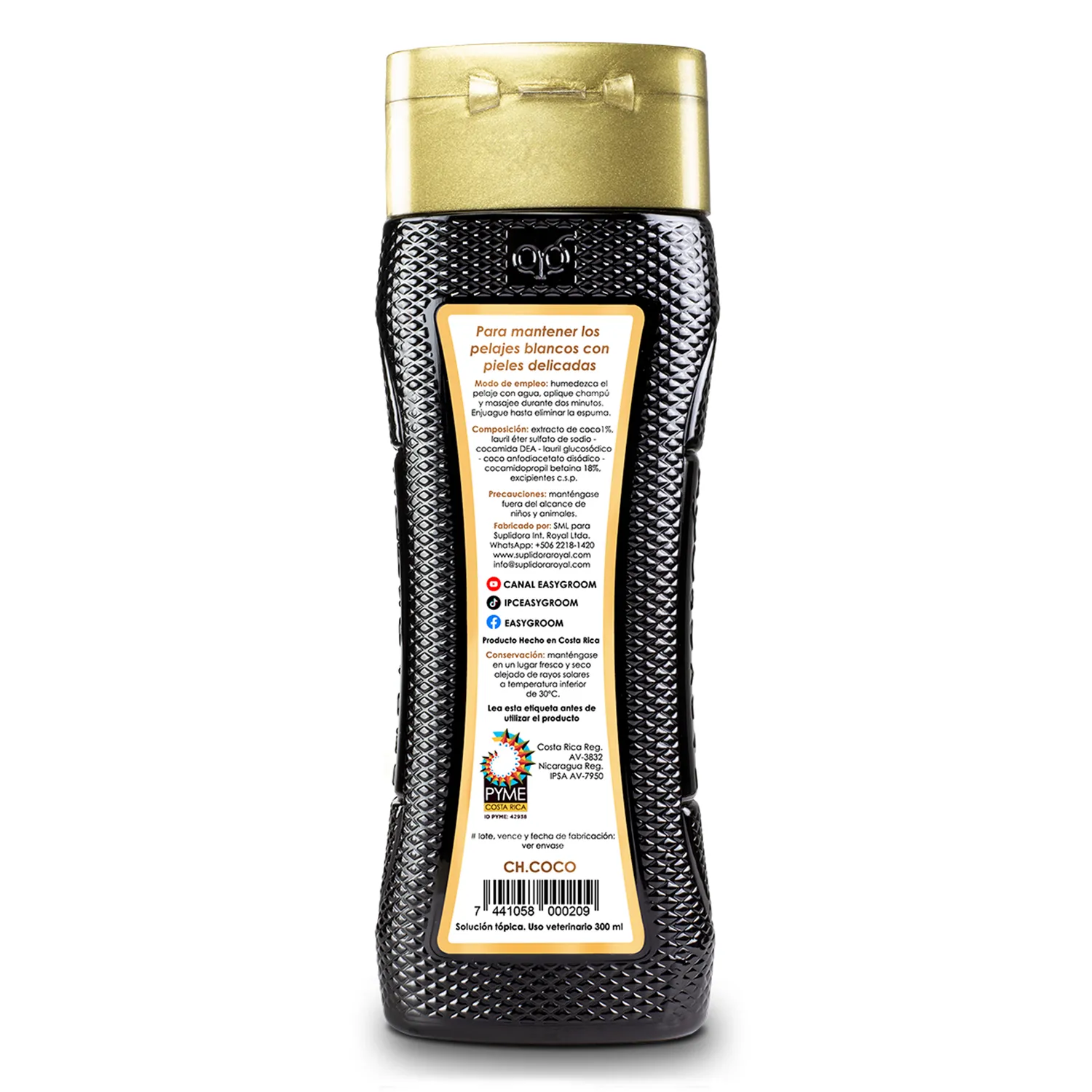 Shampoo Perro Coco Easygroom