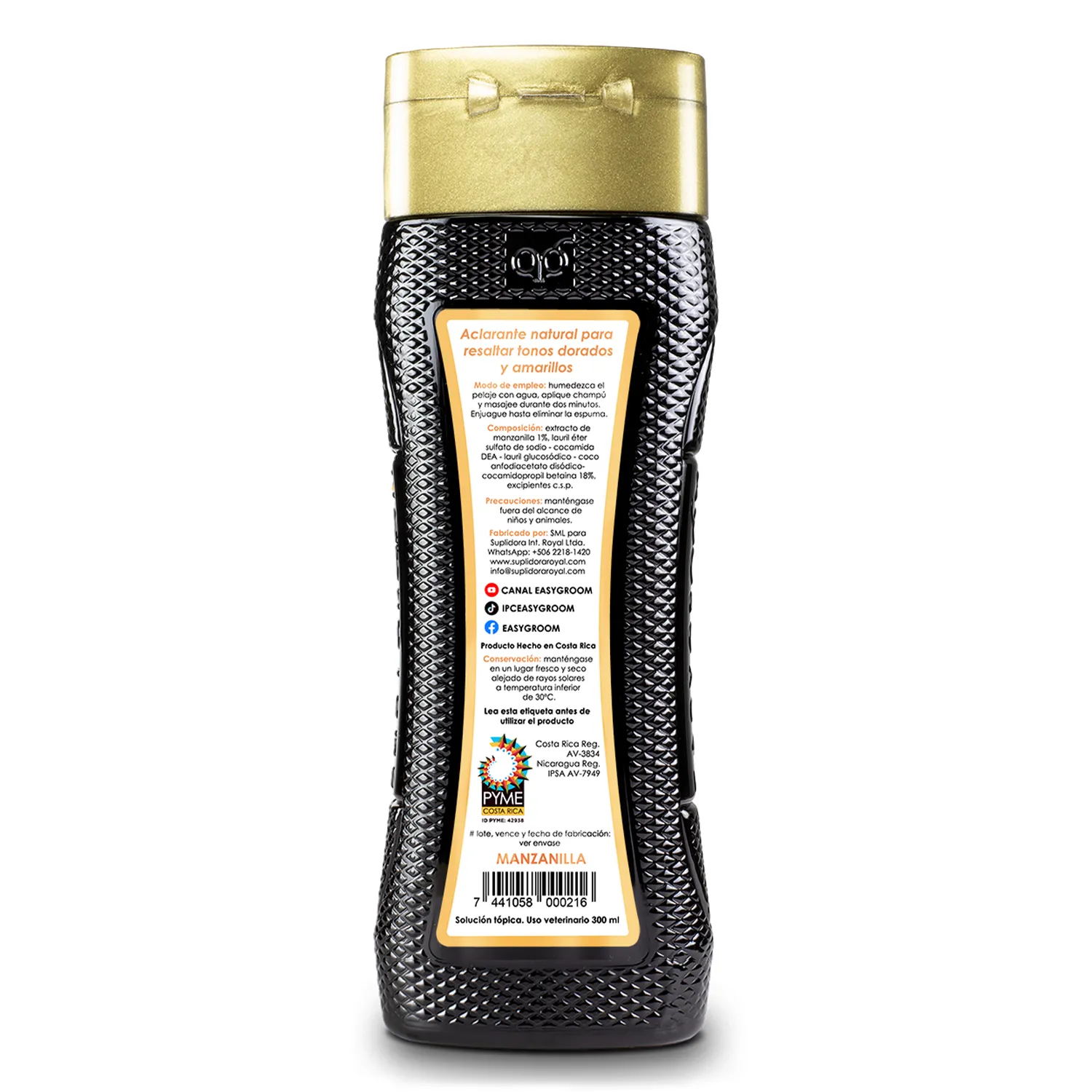 Easygroom Shampoo Manzanilla Perro