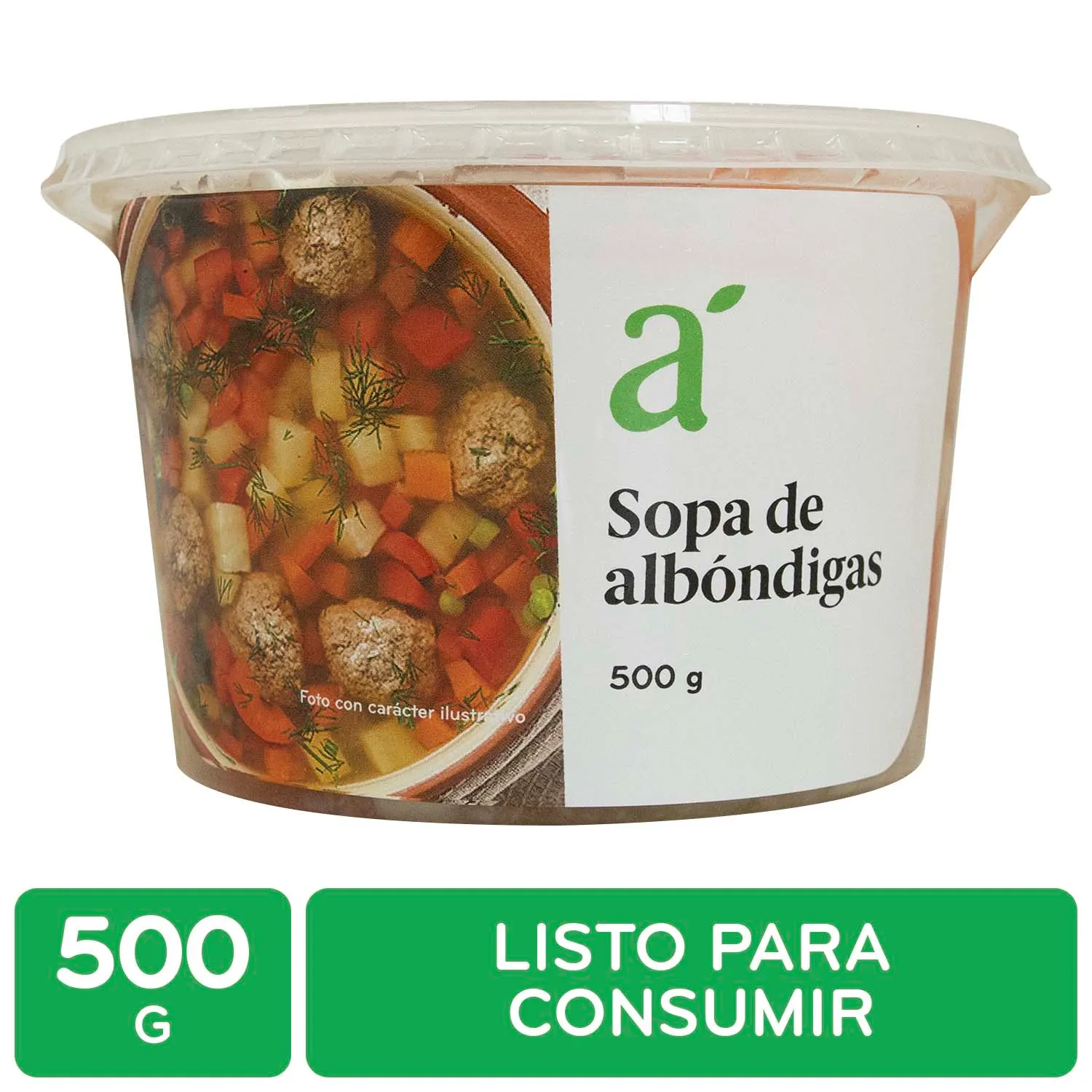 Sopa De Albondigas Auto Mercado Unidad 500 G