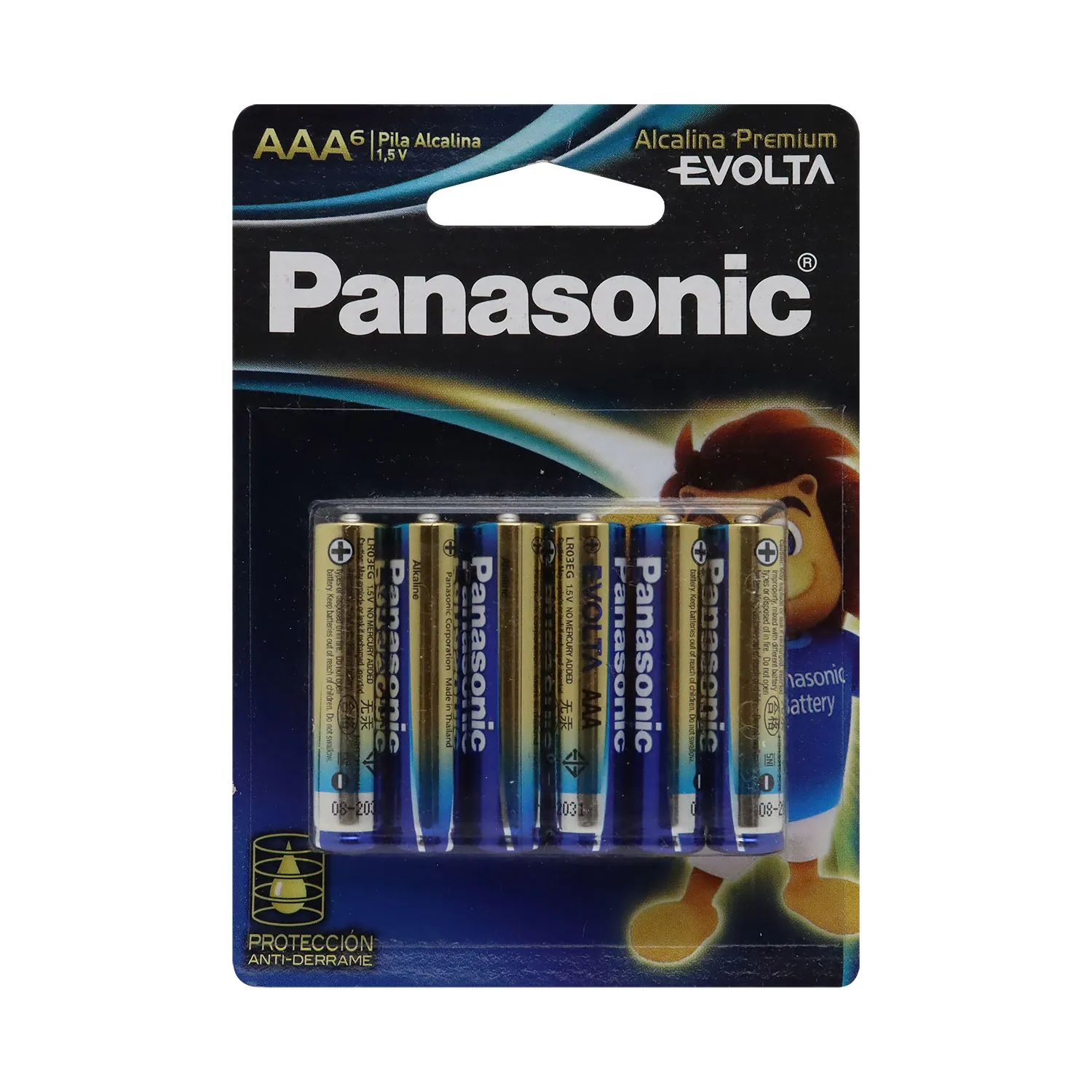 Bateria Alkalina Aaa Evolta Panasonic