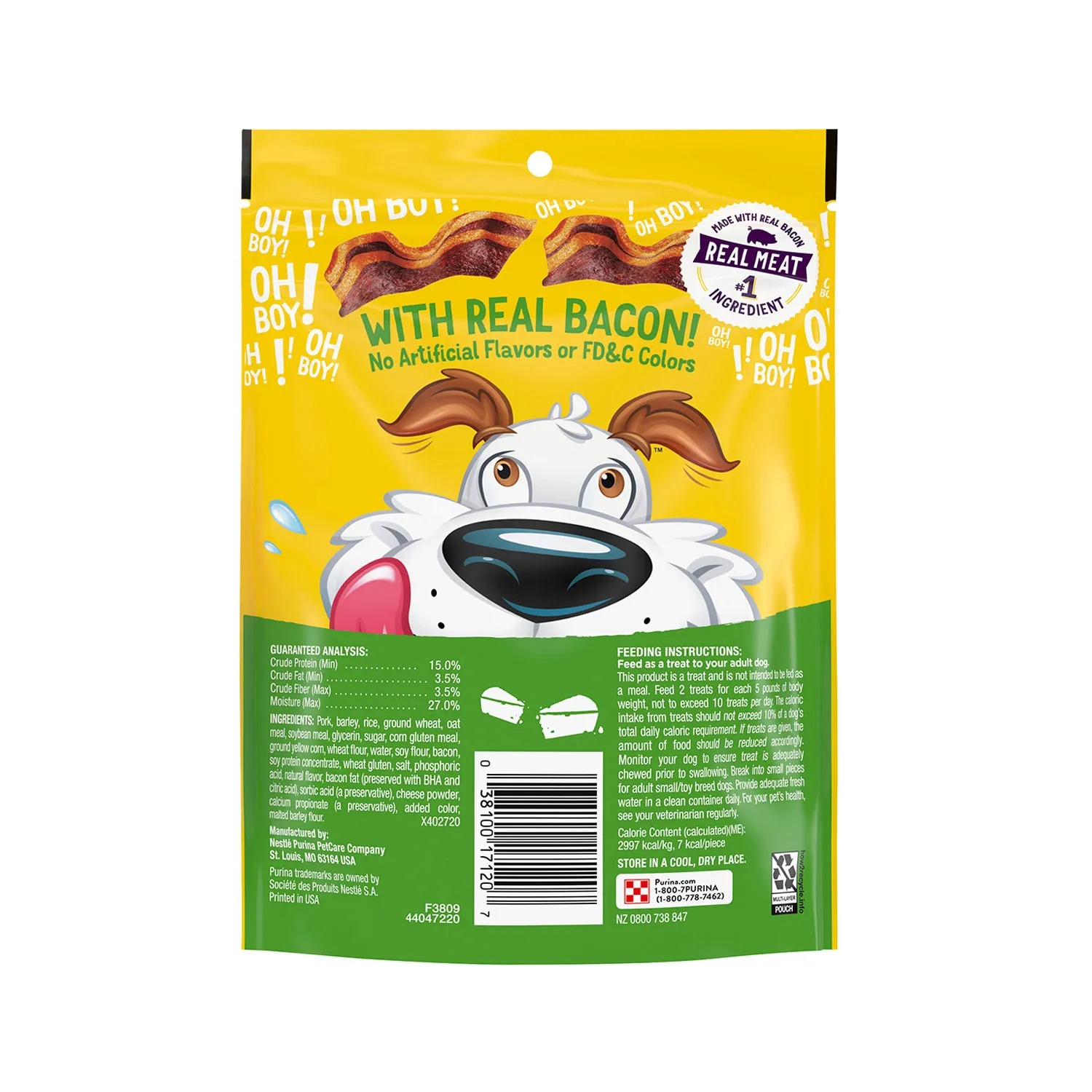 Bocadillo Tocino Purina Beggins Adulto Bolsa 170 G