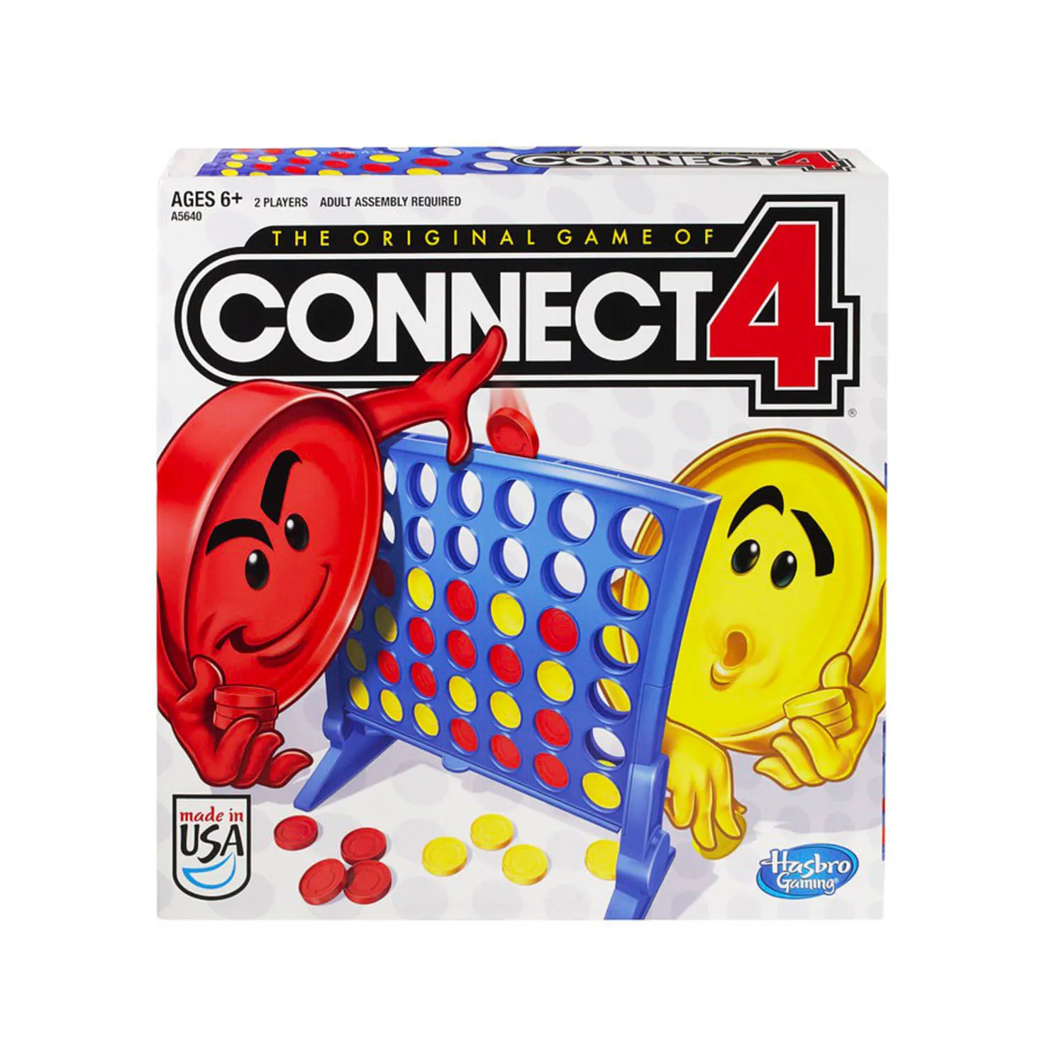 Juguete 181595 Juego De Mesa Conecta 4 Hasbro Unidad 1 Unid