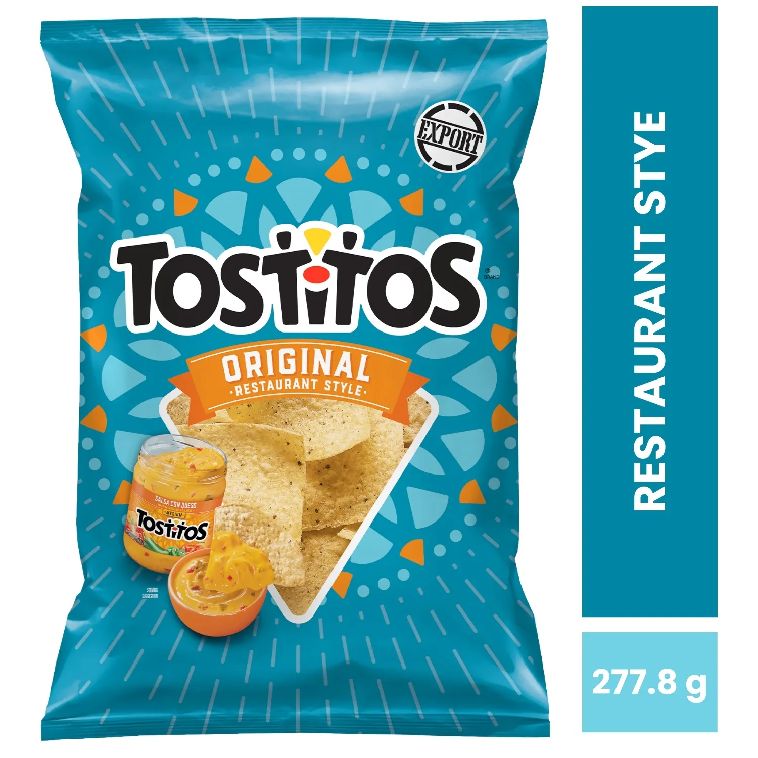 Tortilla Maiz Tostitos Frito Lay Paquete 277,8 G