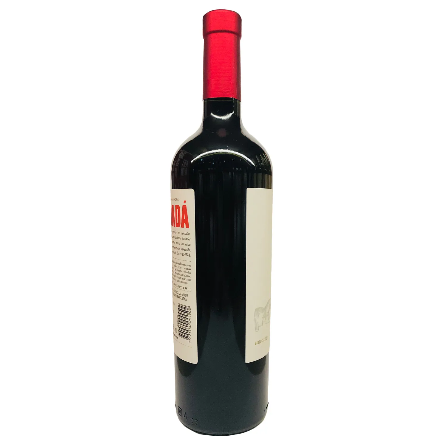 Vino Tinto Argentina Merlot Dada Botella 750 Ml