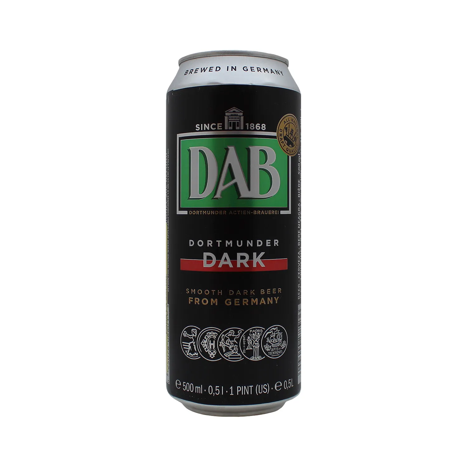 Cerveza Importada Oscura Alemania Dab Lata 500 Ml