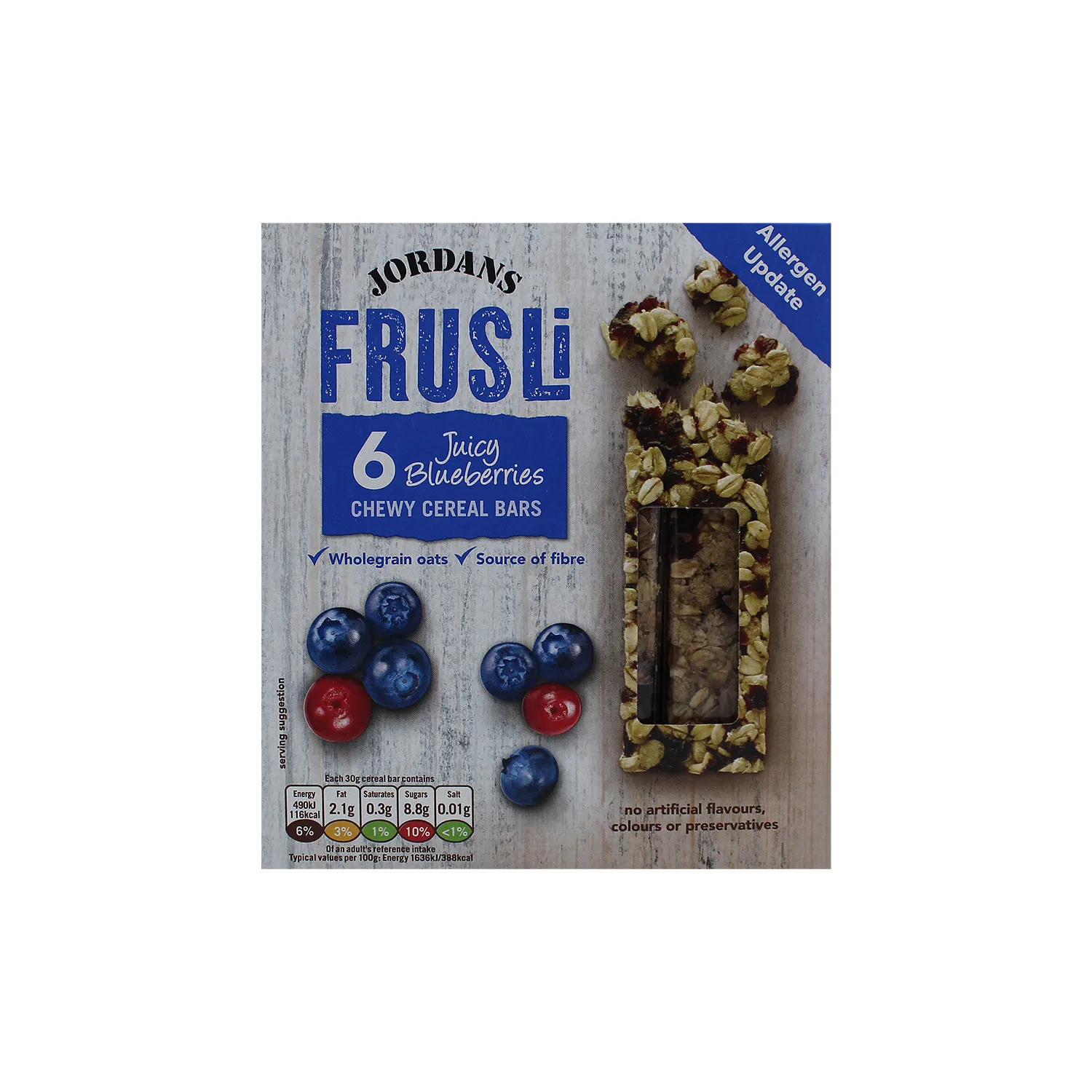 Barra Cereal Arandanos Jordans Caja 180 G