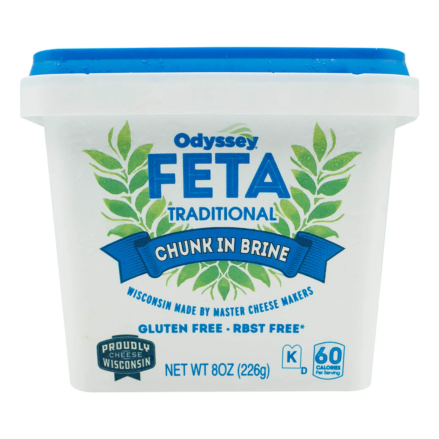 Queso Feta Block Salmuera Odyssey Envase 226 G