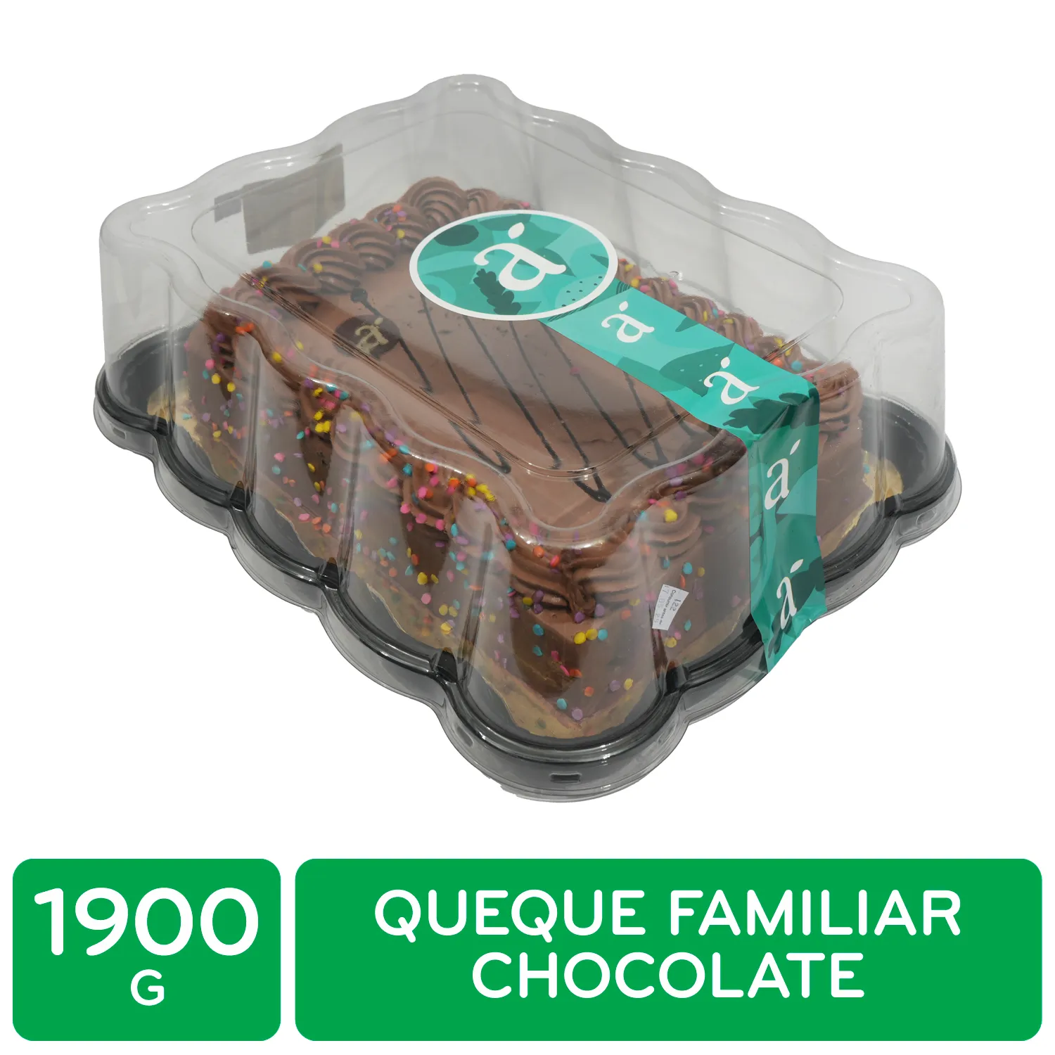 Queque Chocolate Rectangular Auto Mercado Empaque 1815 G