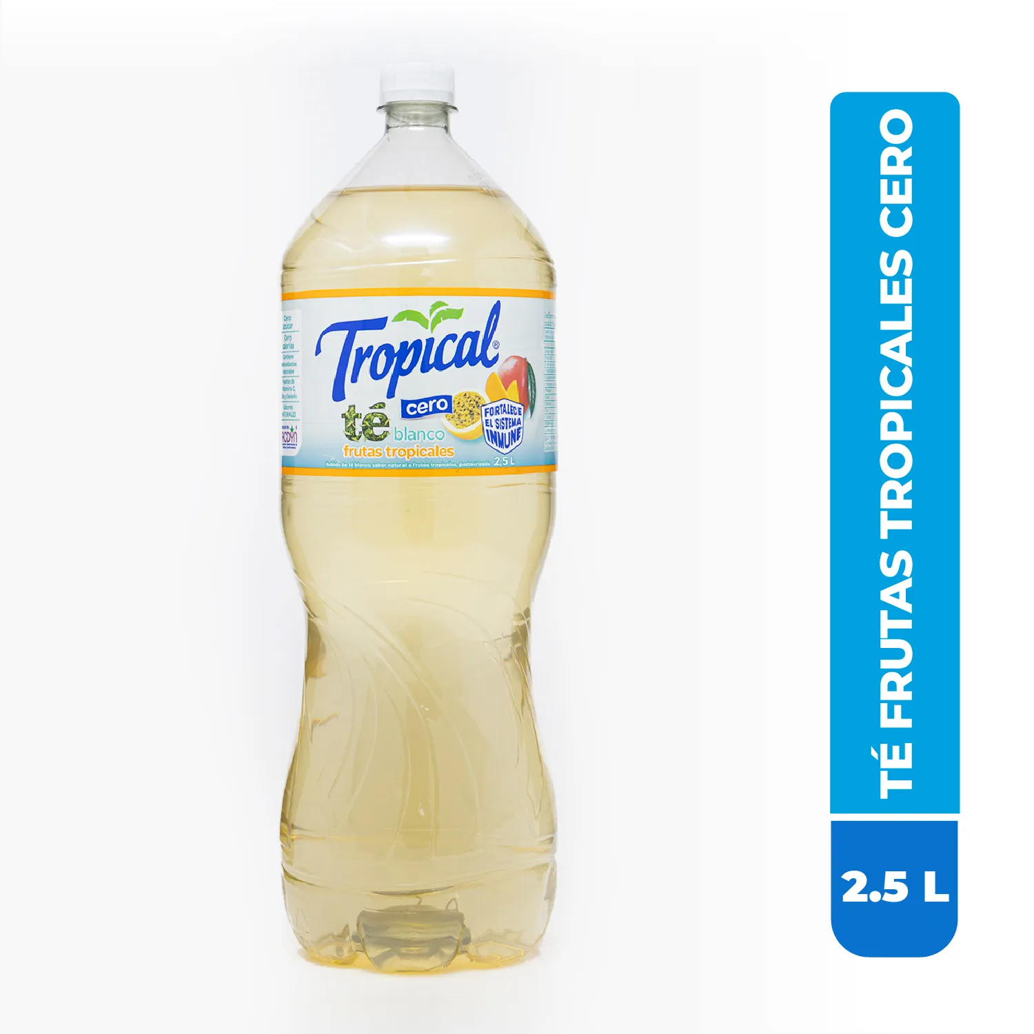 Bebida Te Líquido Blanco Frutas Cero Tropical Envase 2500 Ml