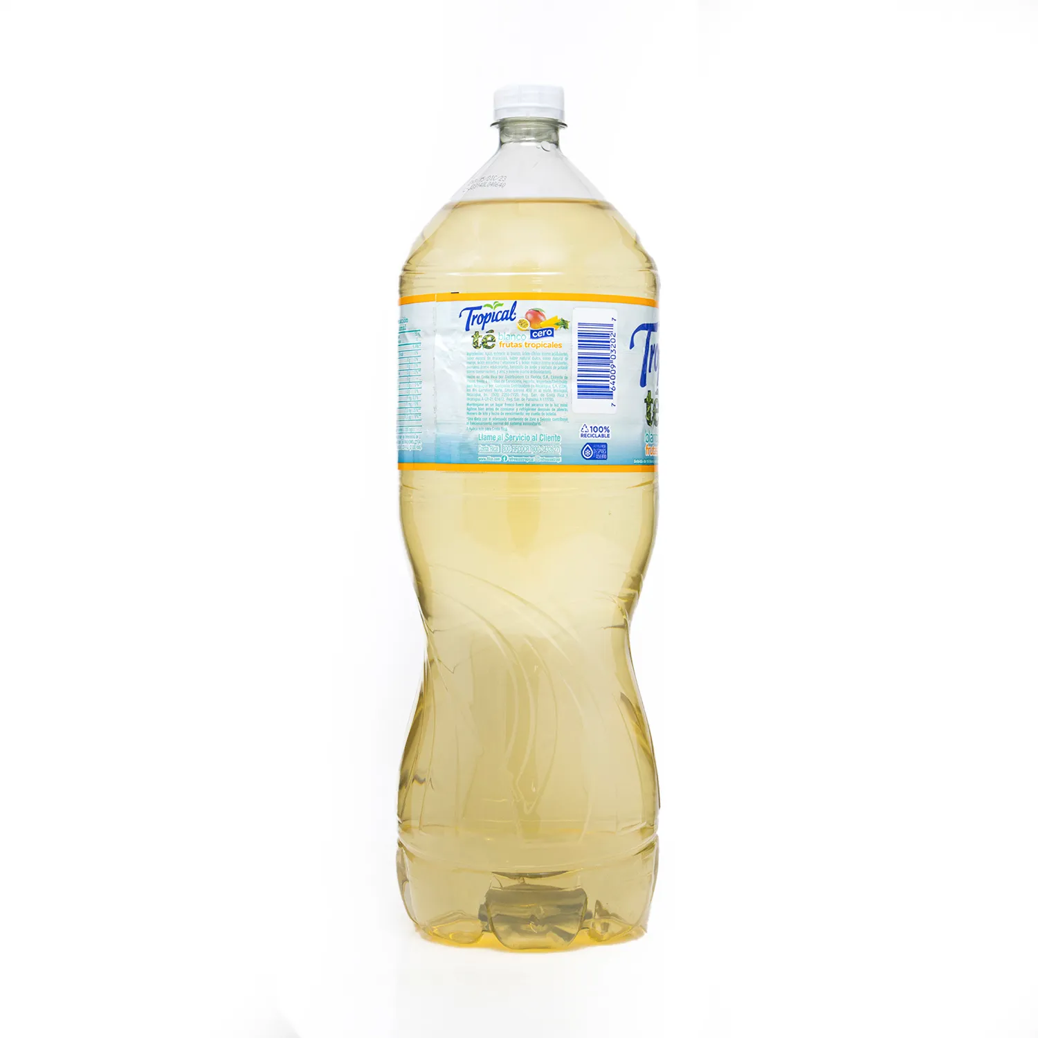 Bebida Te Líquido Blanco Frutas Cero Tropical Envase 2500 Ml