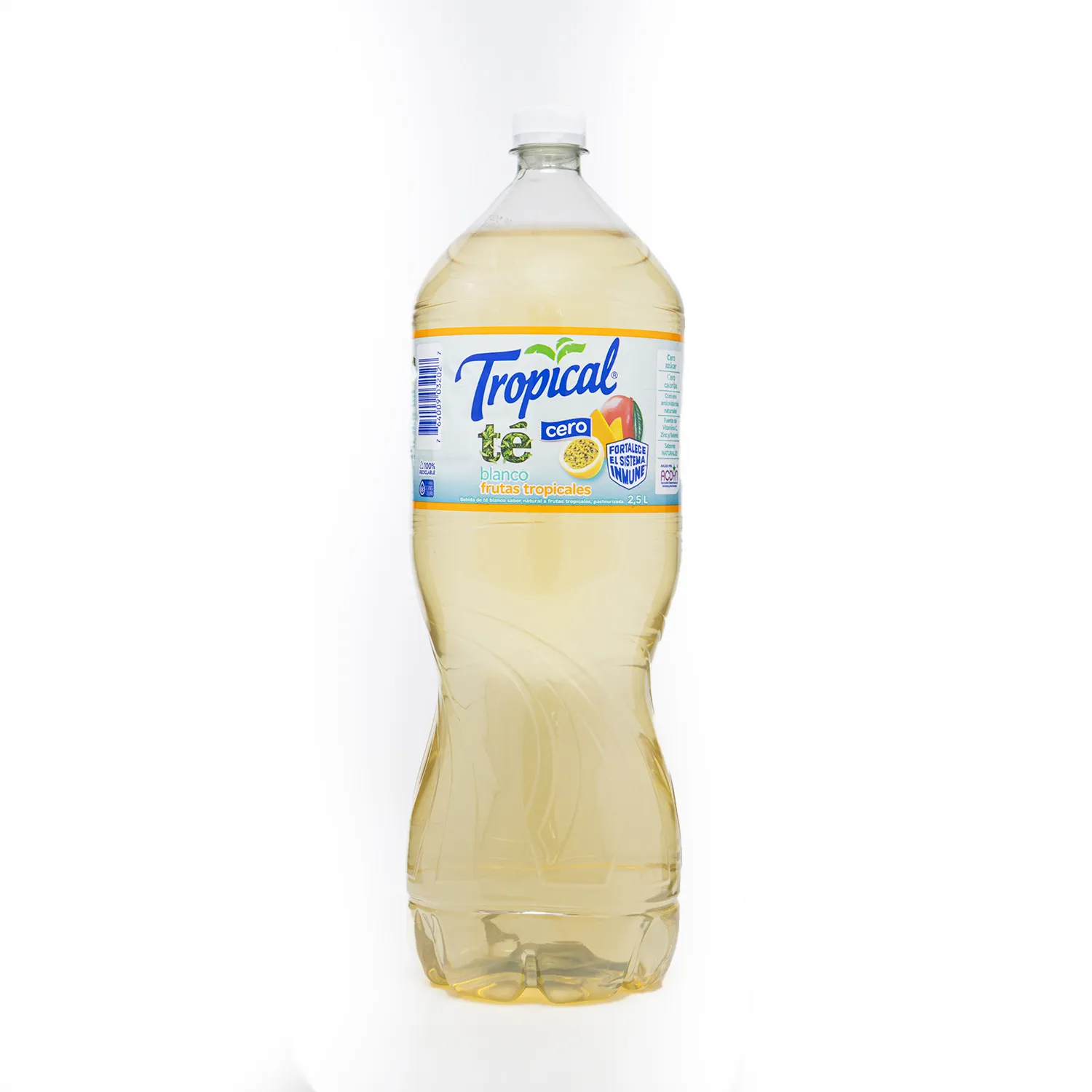 Bebida Te Líquido Blanco Frutas Cero Tropical Envase 2500 Ml