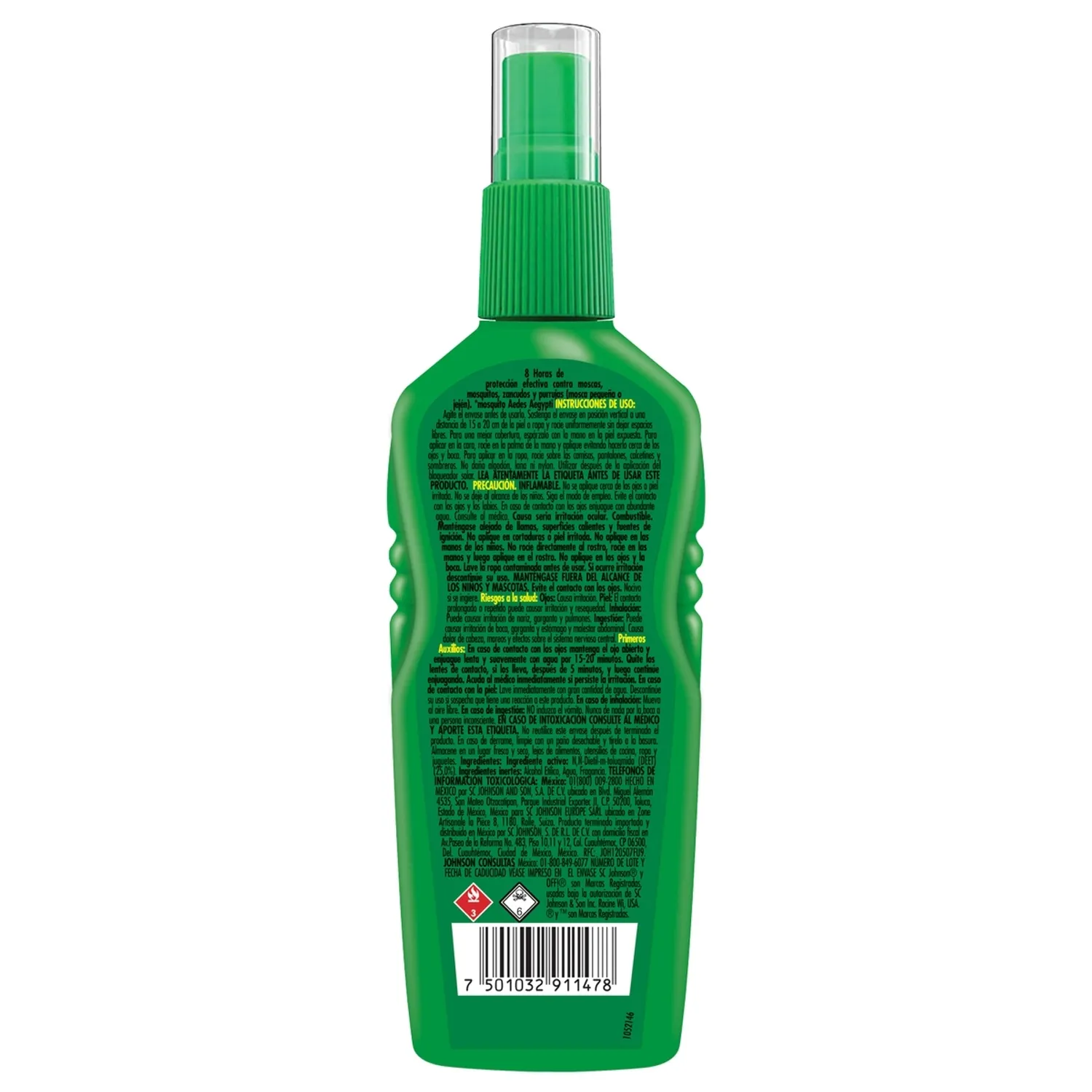 Repelente Liquido Duracion Off Envase 177 Ml