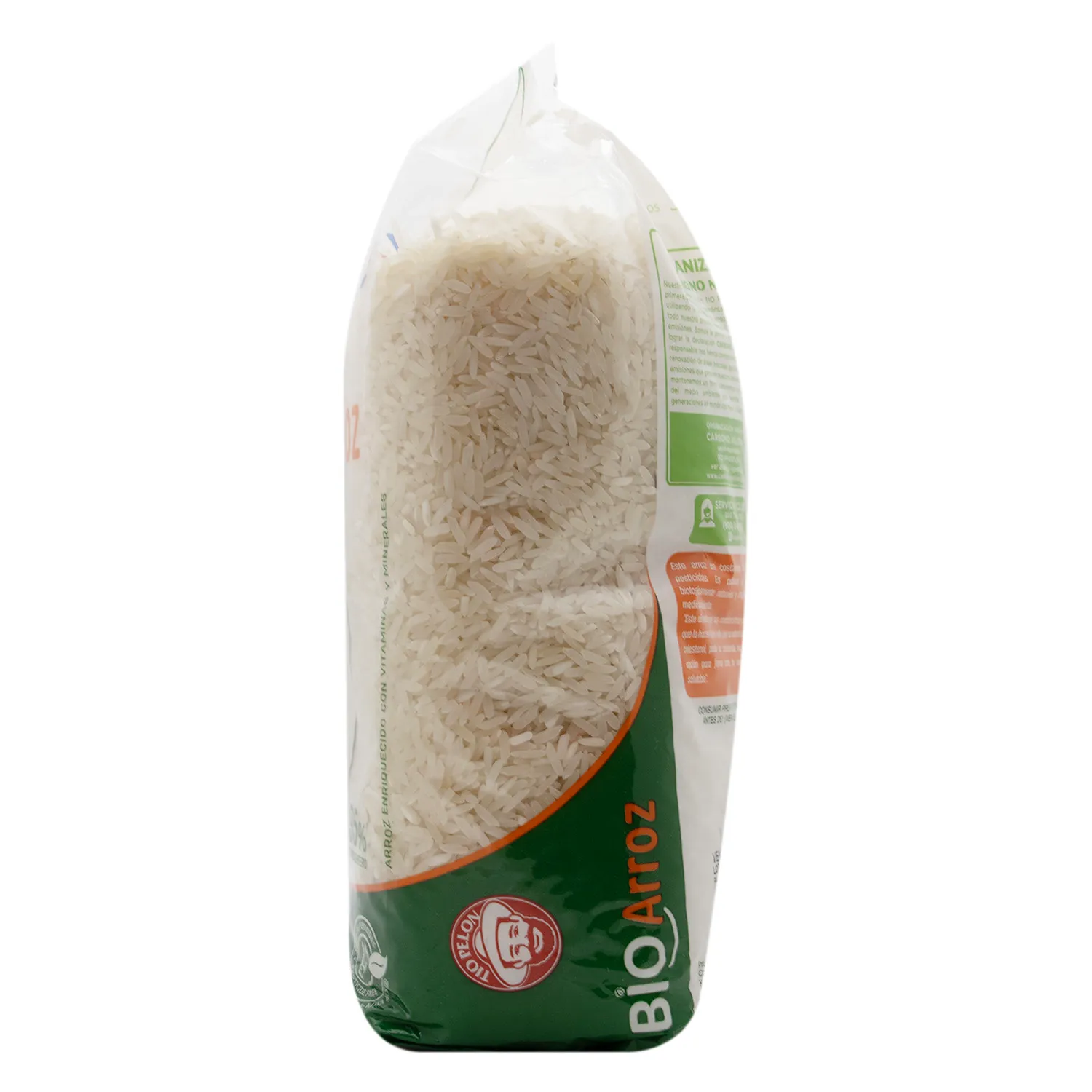 Arroz Blanco 95% Bio Tio Pelon Paquete 1800 G