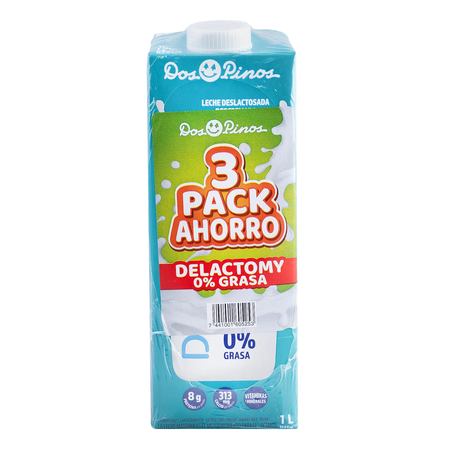 Leche Deslactosada 0% Grasa 3u