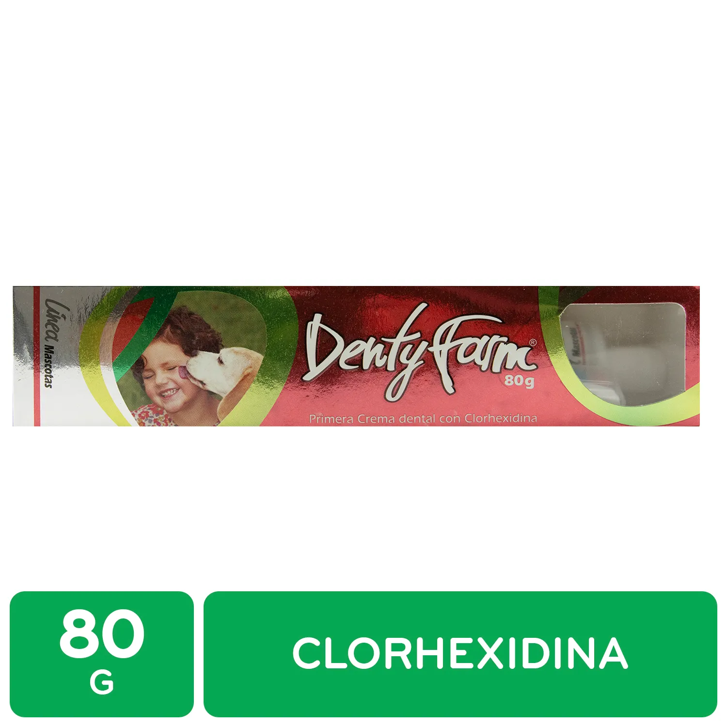 Crema Dental  Antiséptica Mascota Denty Farm