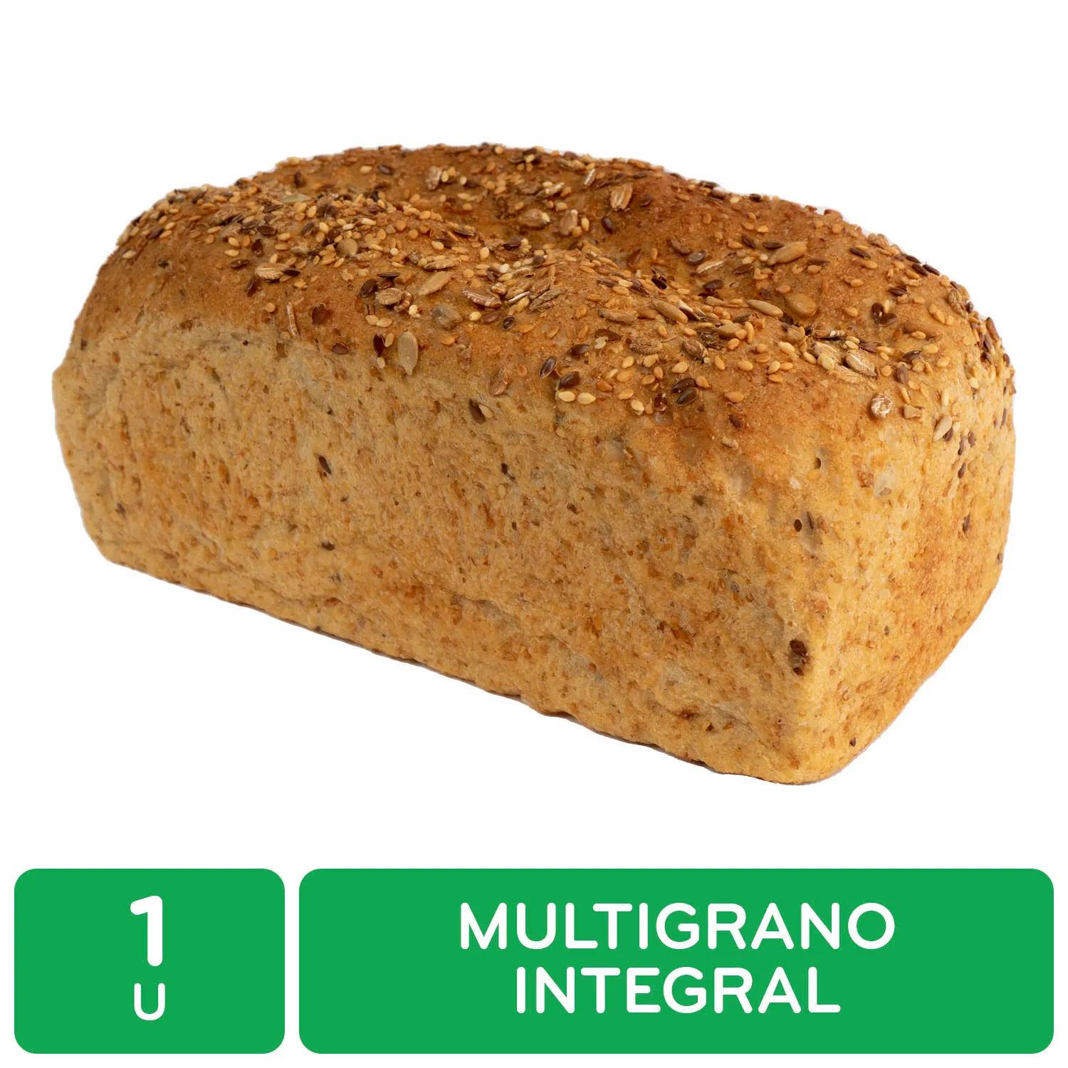 Pan Multigrano Integral Cuadrado Auto Mercado Unid