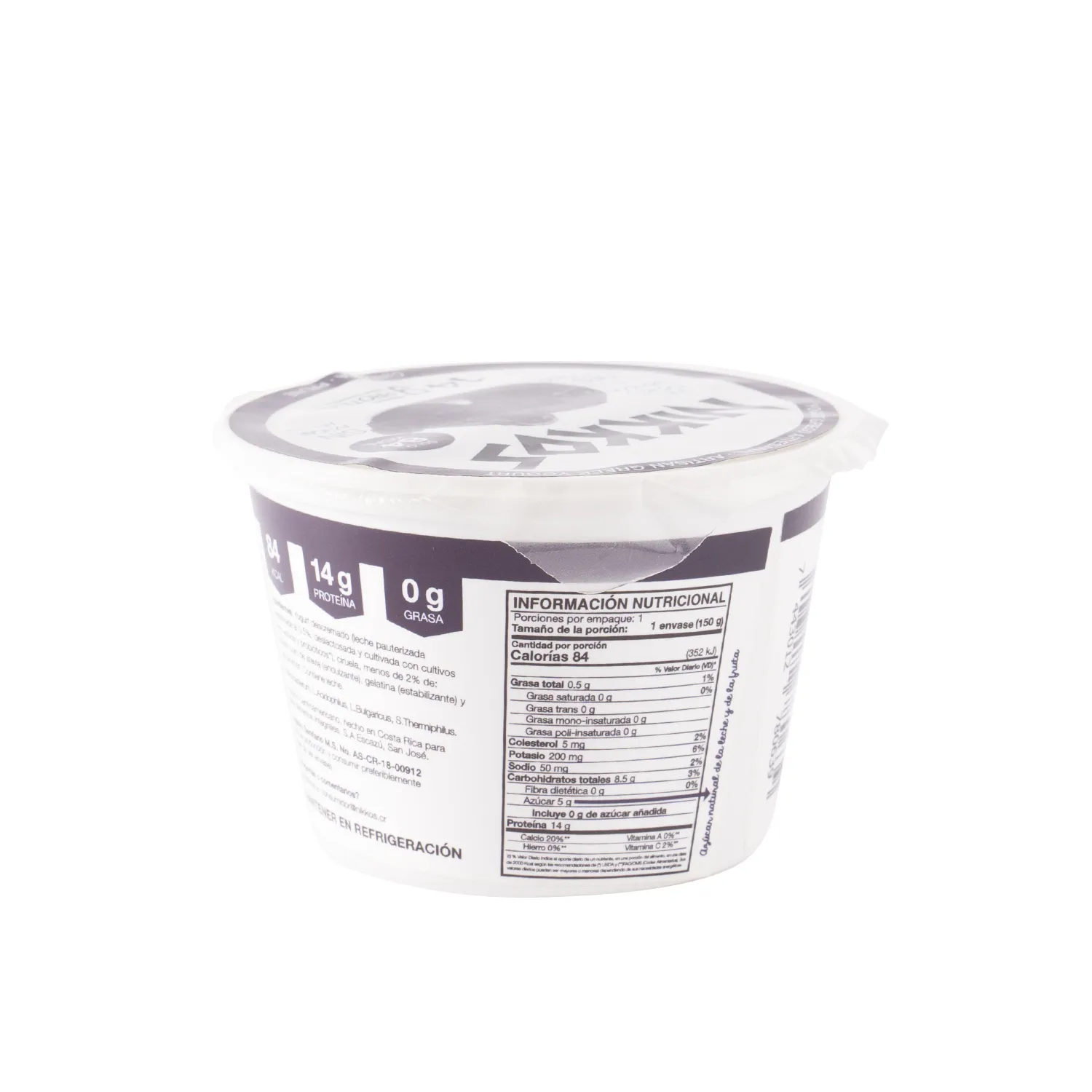 Yogurt Griego Ciruela Nikkos Envase 150 G