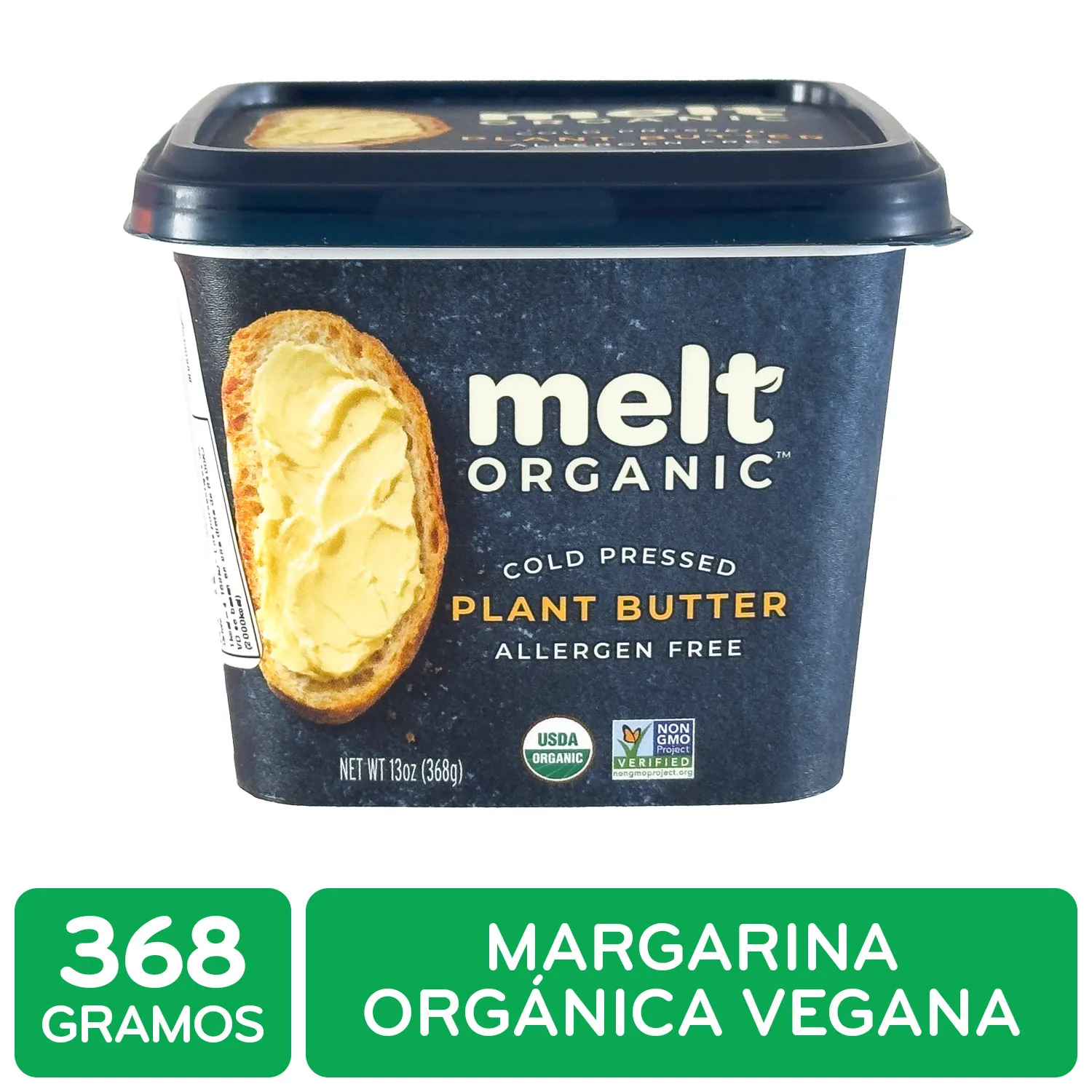Mantequilla Vegana Melt Organic Envase 368 G