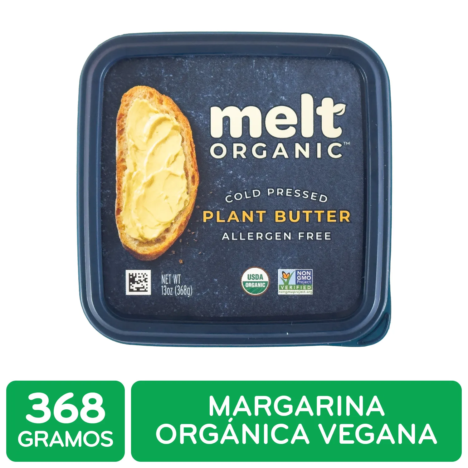 Mantequilla Vegana Melt Organic Envase 368 G