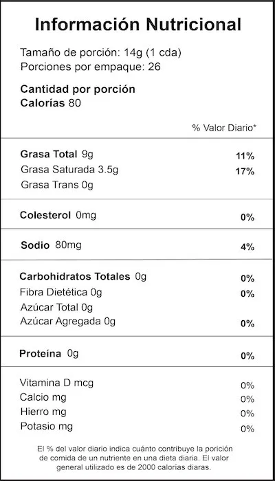 Mantequilla Vegana Melt Organic Envase 368 G