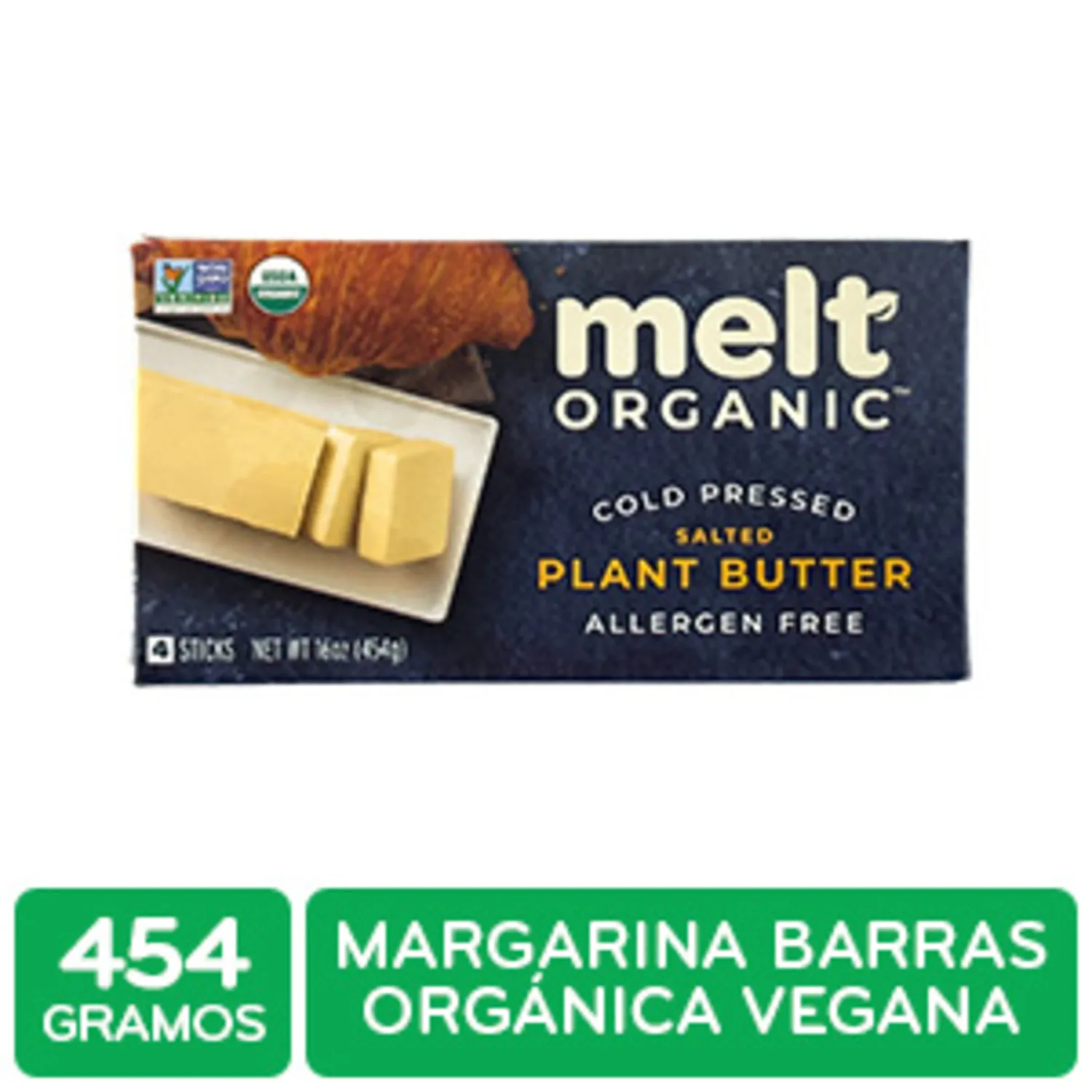 Mantequilla Vegana Melt Organic Caja 454 G