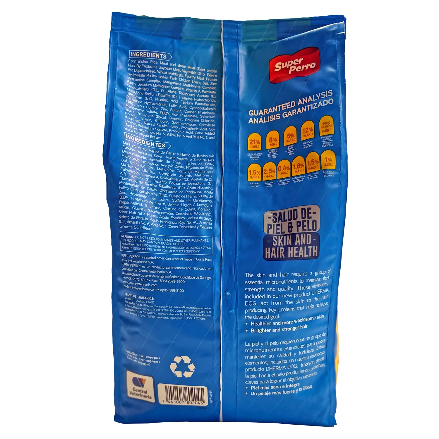 Alimento Perro Seco Adulto Trozos Super Perro Bolsa 2 Kg