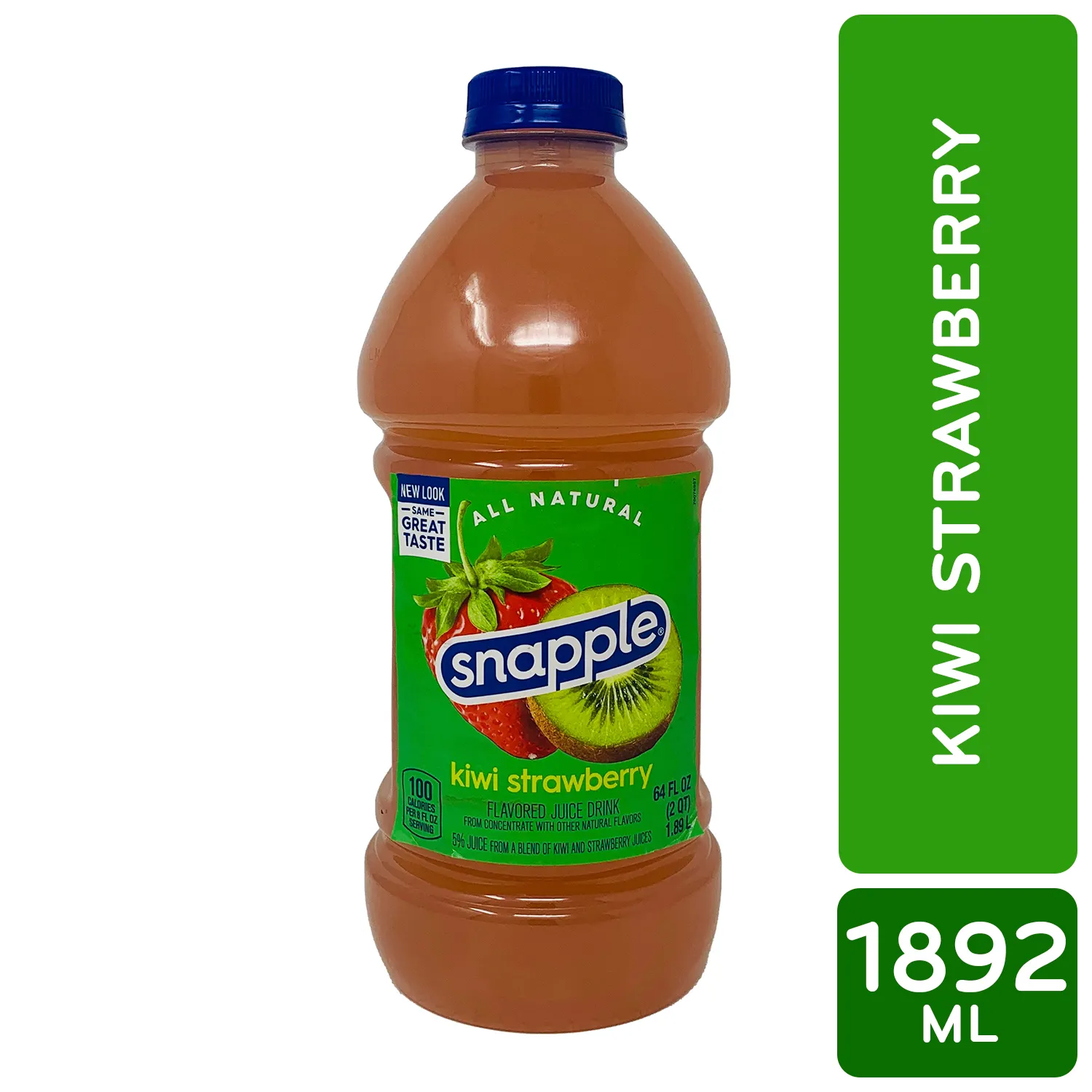 Bebida Jugo Kiwi Fresa Snapple Envase 1890 Ml