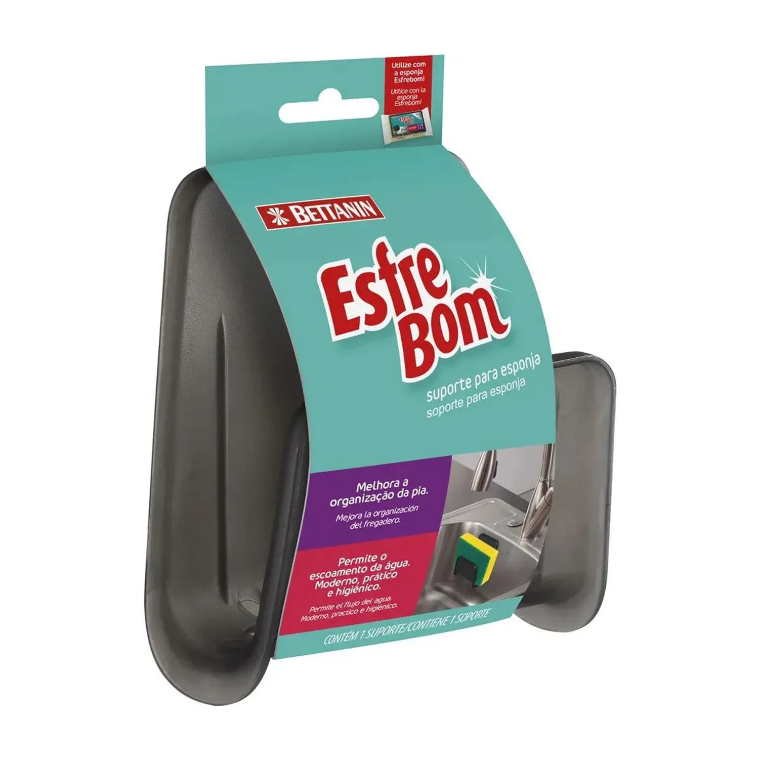 Esponja Base Soporte Esfrebom Blister 1 Unid