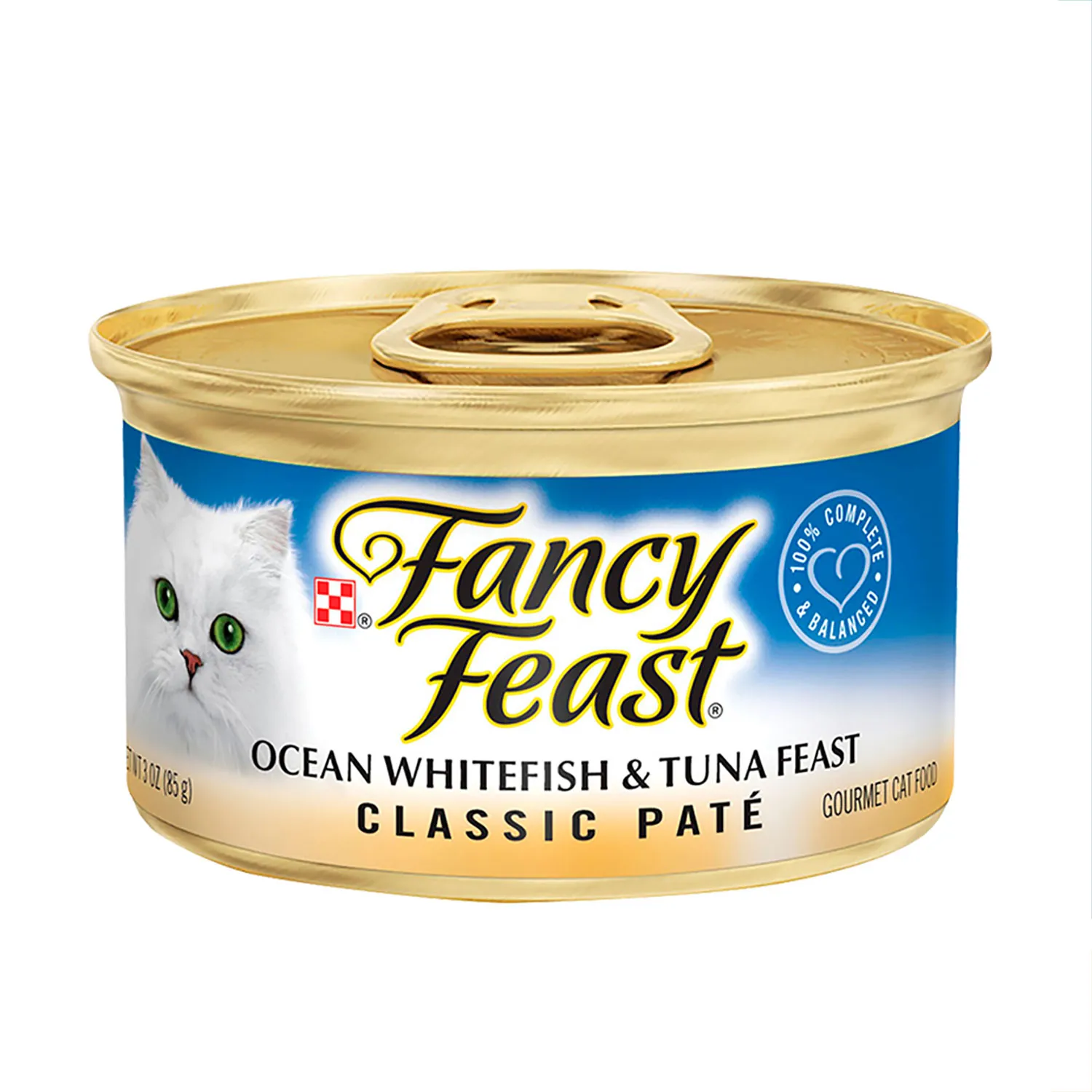 Alimento Húmedo Gato  Paté Clásico Fancy Feast Lata 85 G