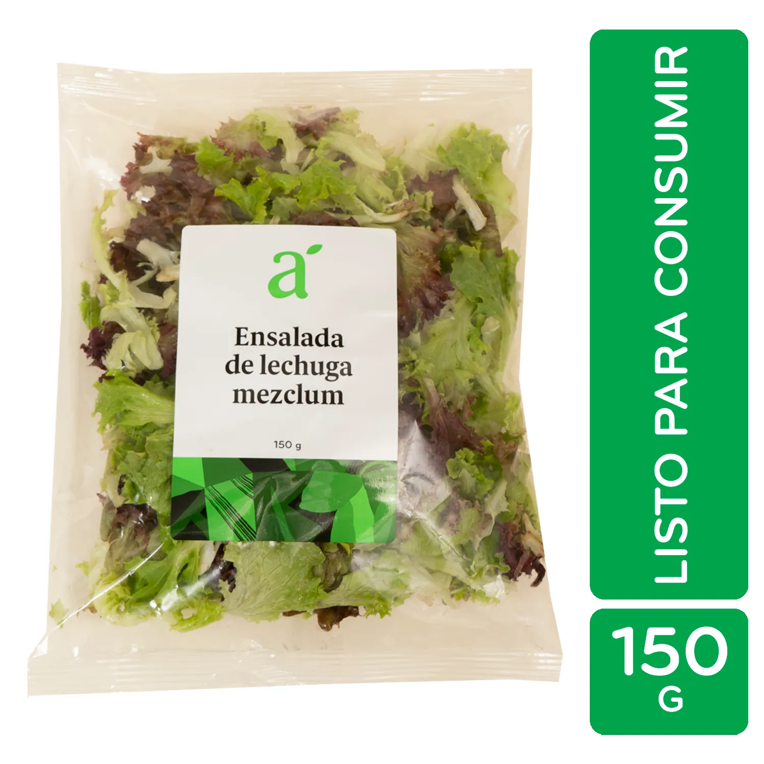 Ensalada Lechuga Mezclum Auto Mercado Paquete 150 G