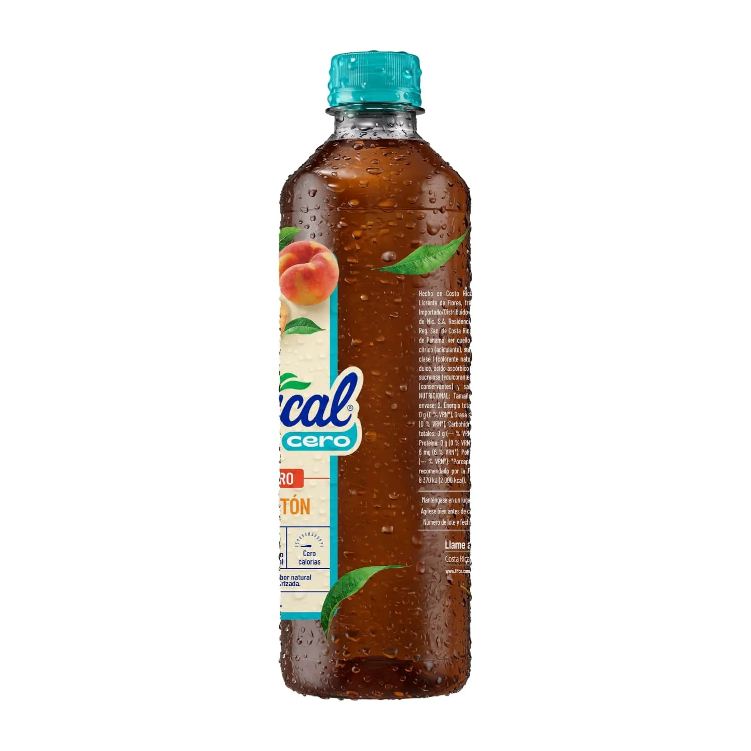 Bebida Te Líquido Melocoton Cero Tropical Botella 500 Ml