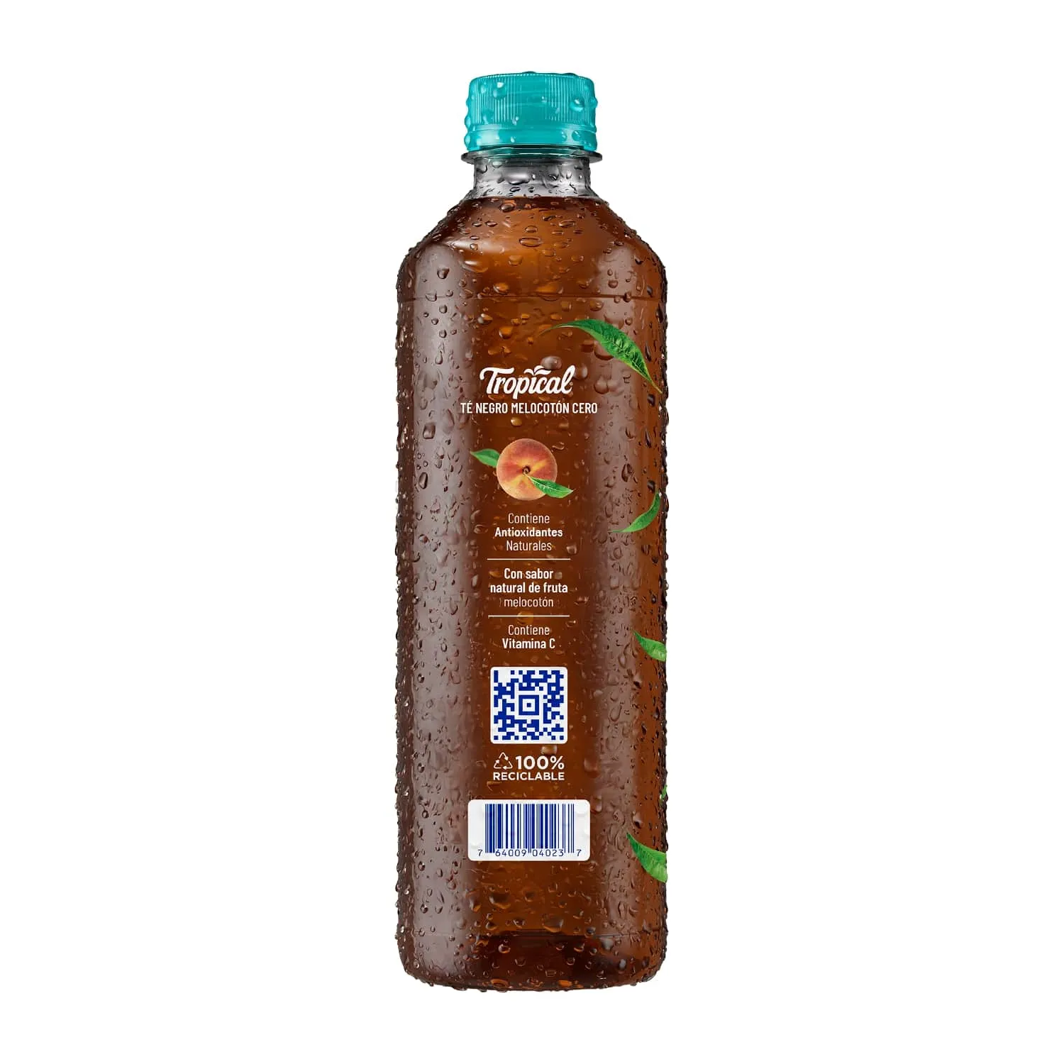 Bebida Te Líquido Melocoton Cero Tropical Botella 500 Ml