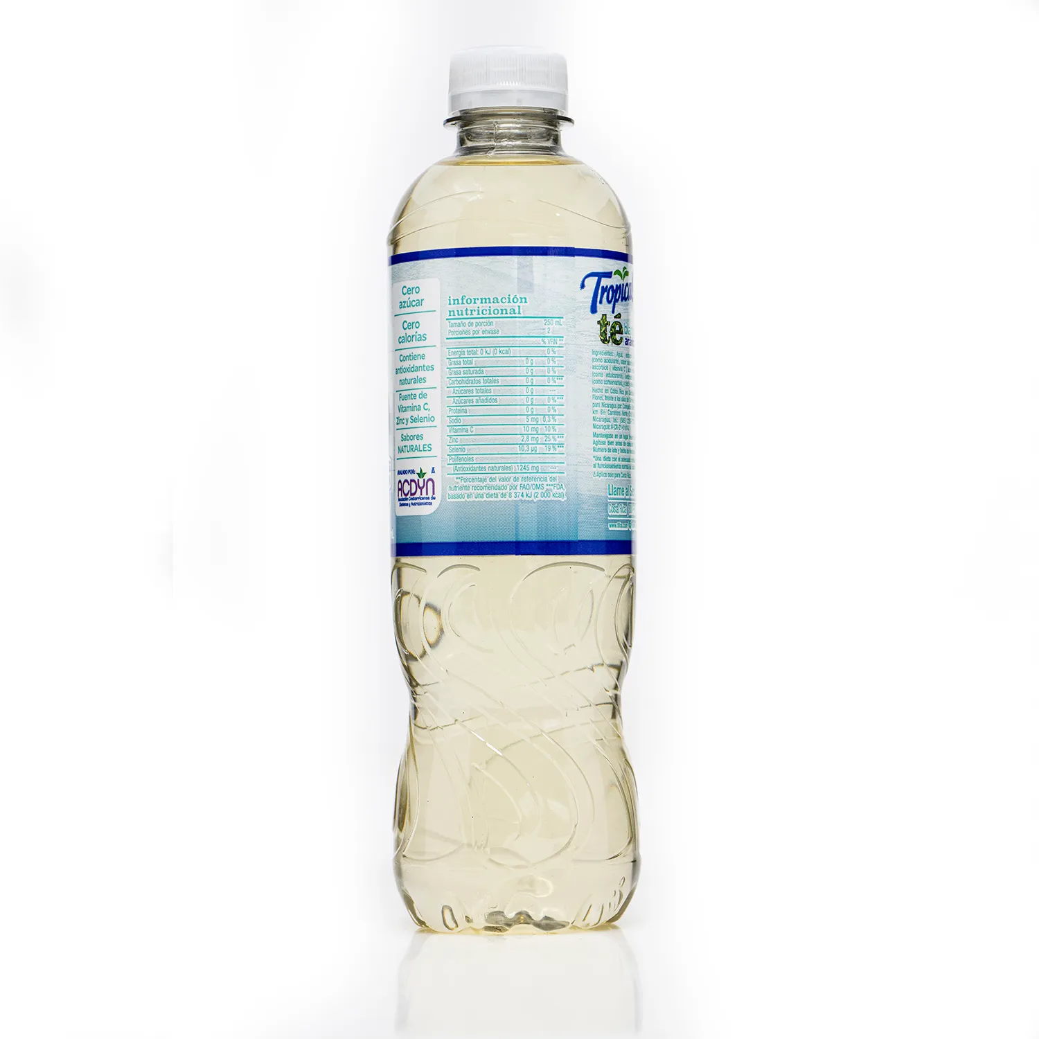 Bebida Te Líquido Blanco Arandano Cero Tropical Botella 500 Ml