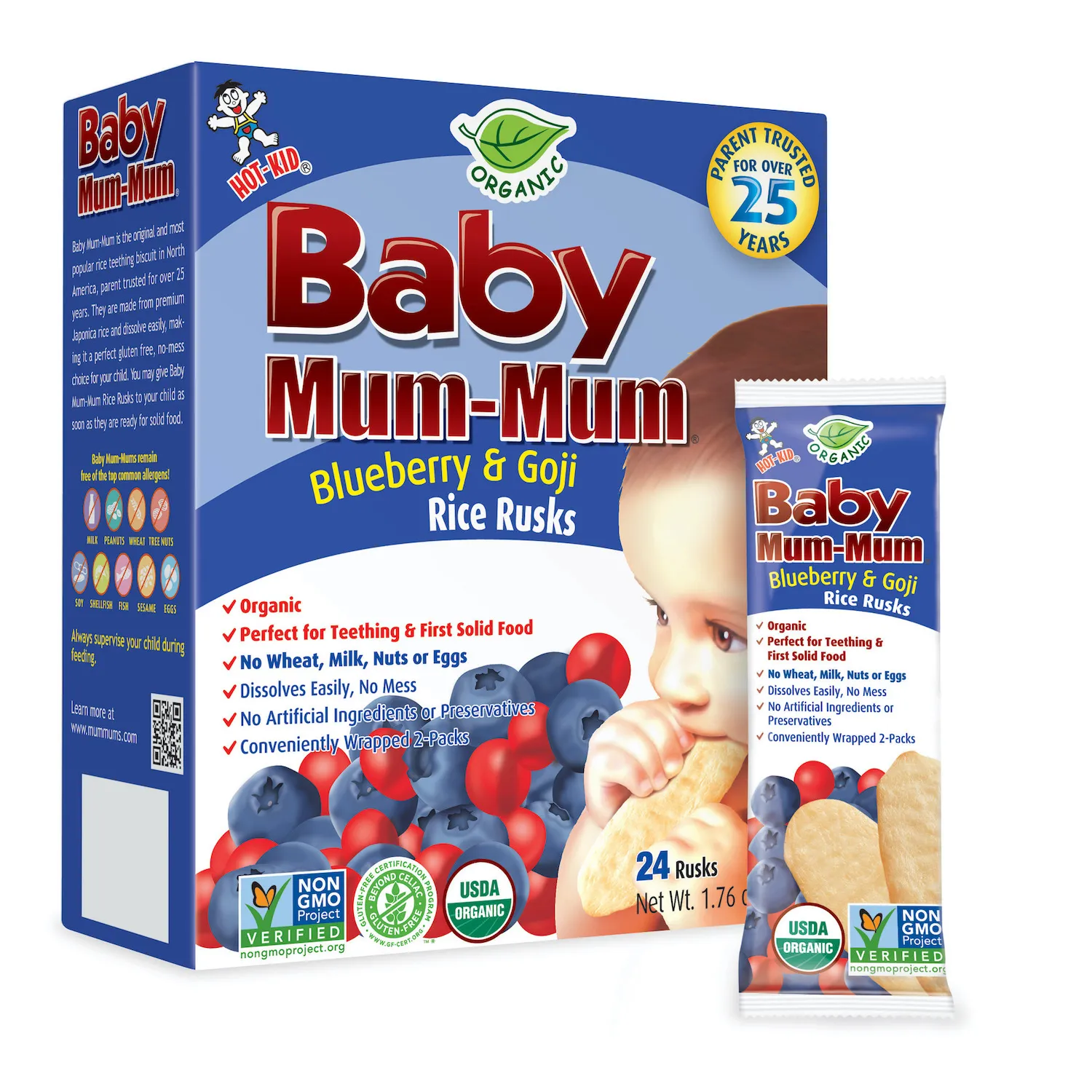 Galleta Arandano Mum-mun Caja 50 G