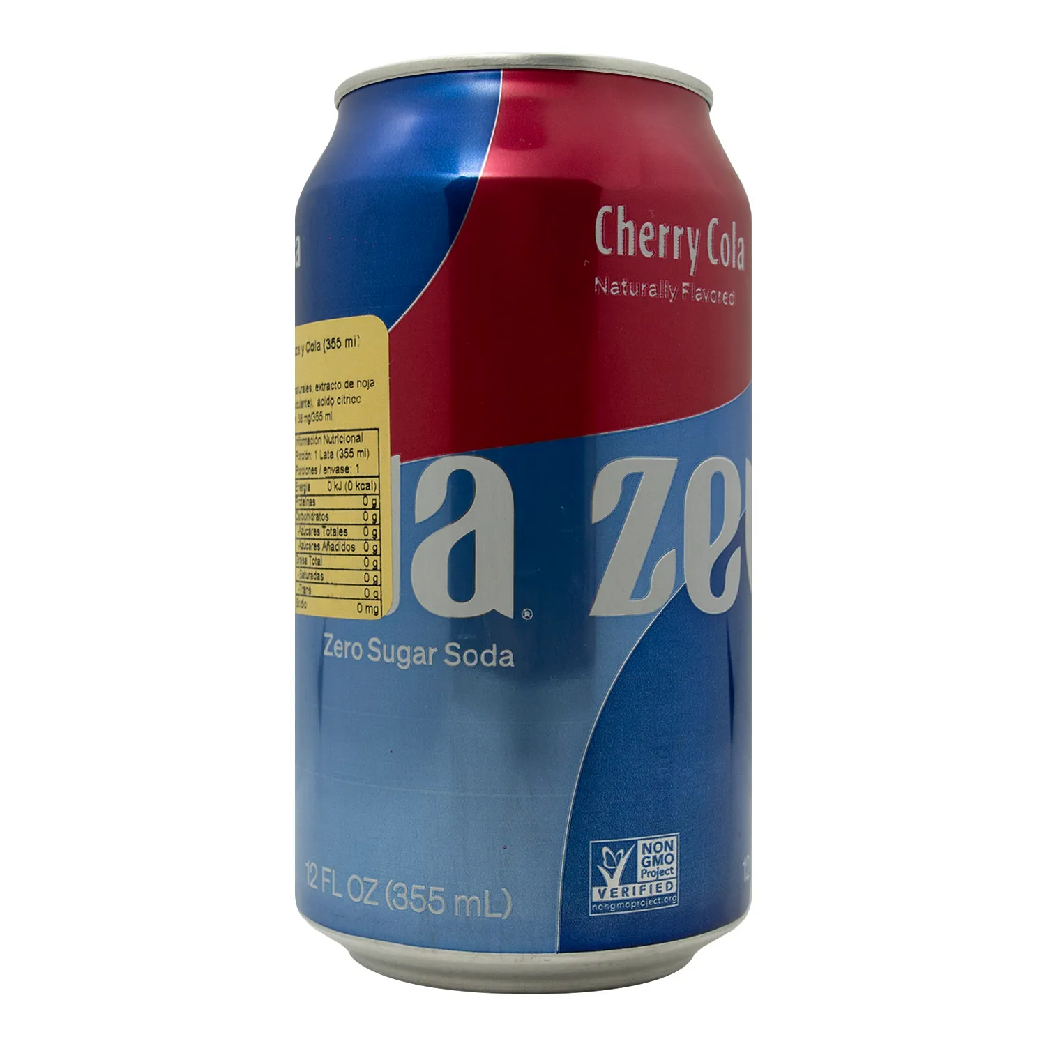 Bebida Gaseosa Zero Sabor Cherry Zevia Lata 355 Ml