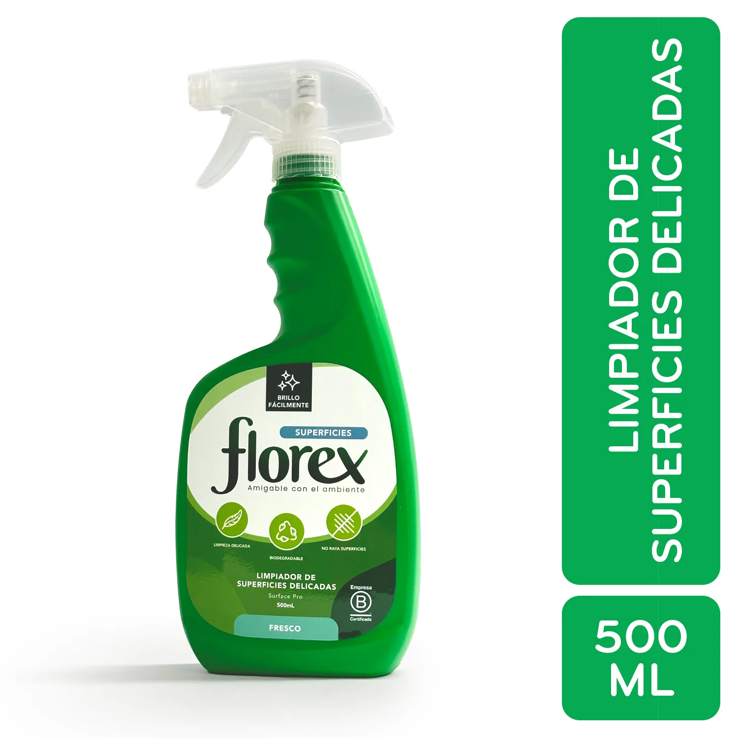 Limpiador Multiuso Superficie Fina Bio Florex