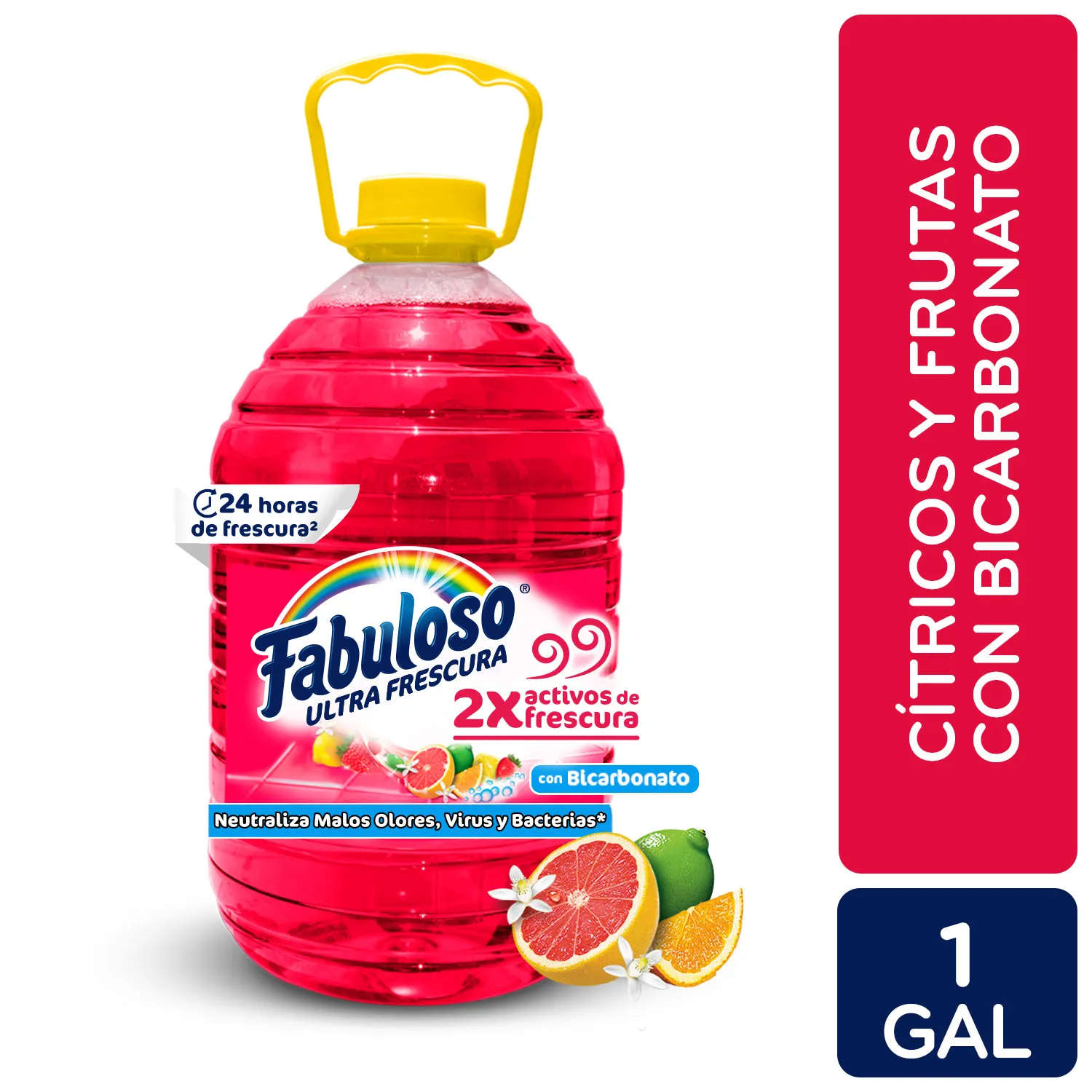 Desinfectante Liquido Citrico Fabuloso Envase 3,78 L