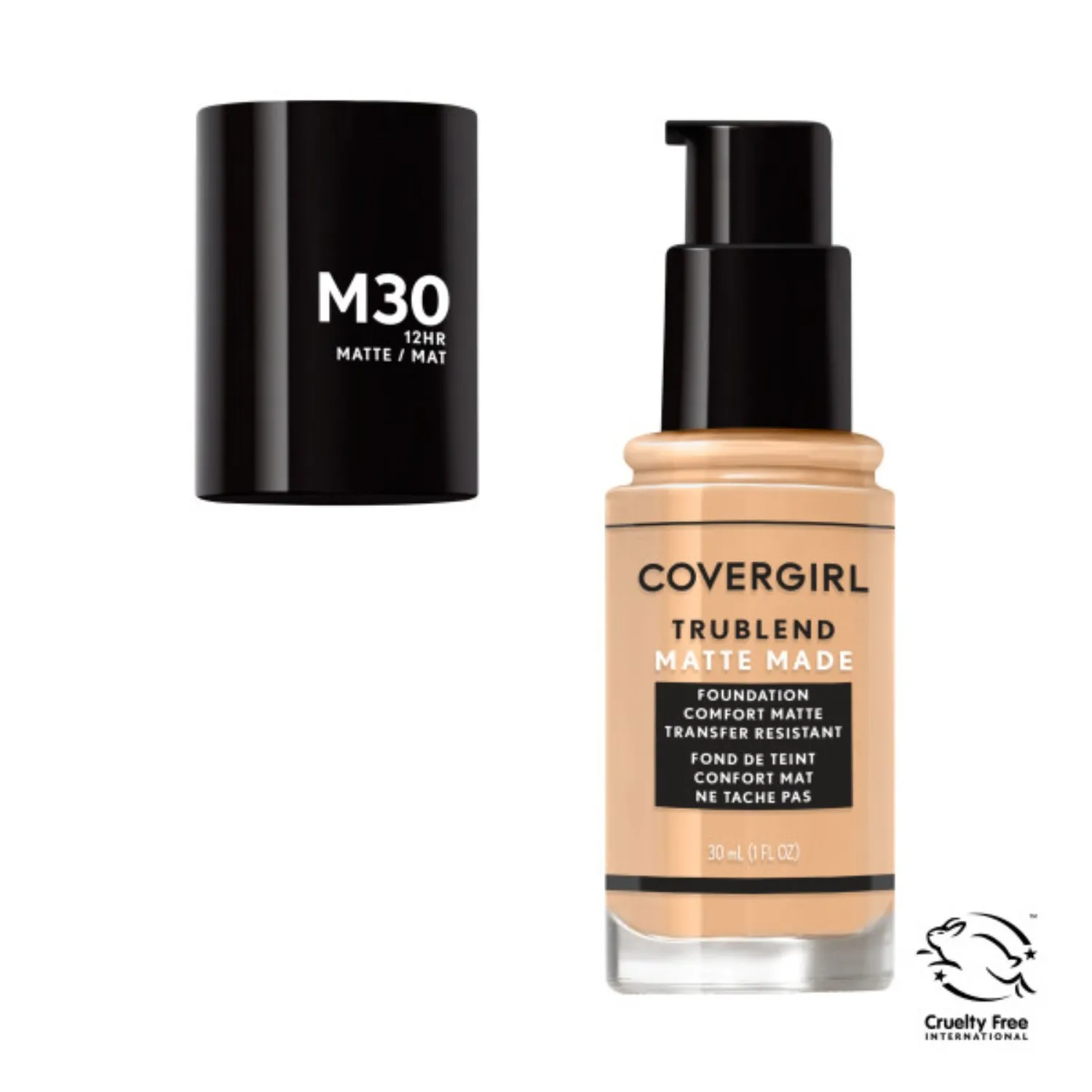 Base Liquida Matte Honey M30 Covergirl Envase 30ml