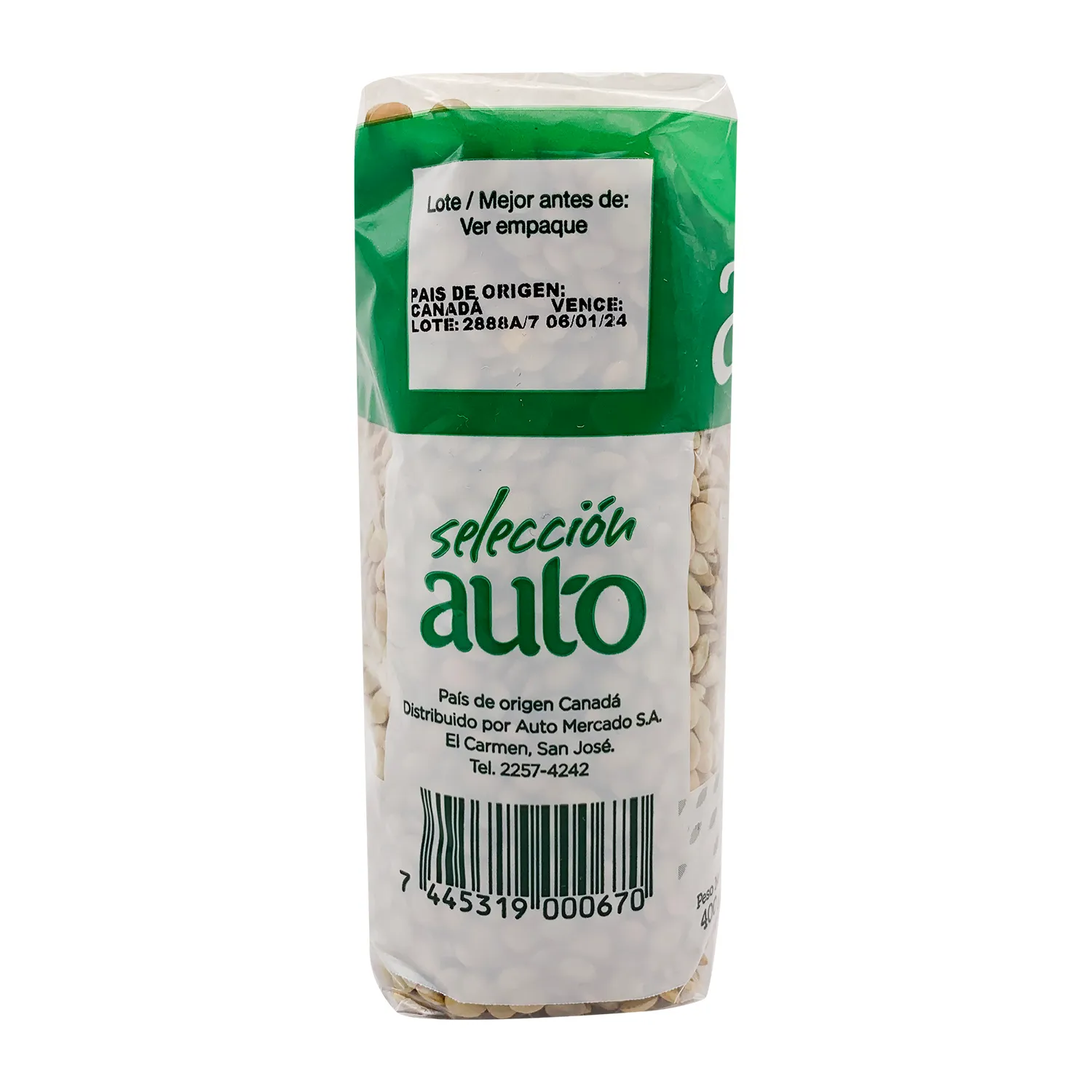 Lentejas Seleccion Auto Bolsa 400 G
