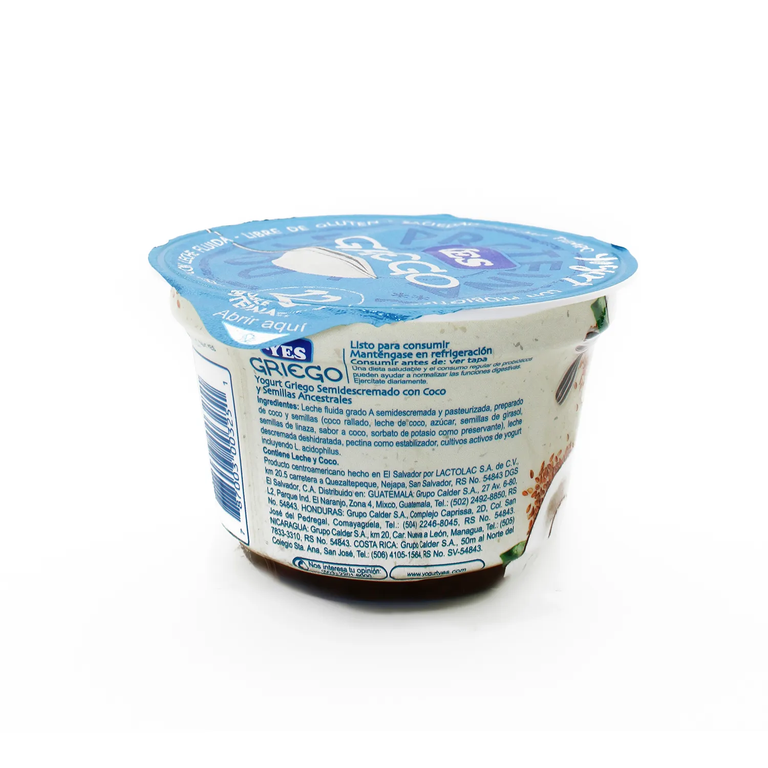 Yogurt Griego Coco Yes Envase 150 G